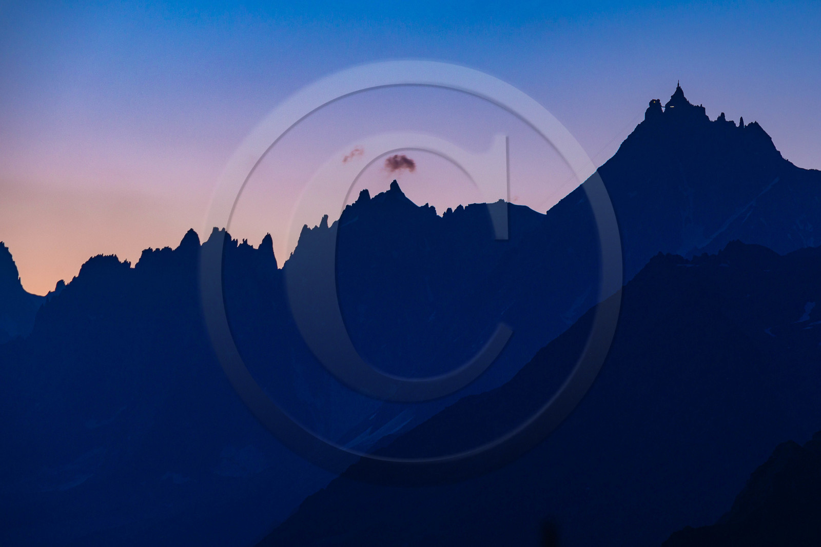 Massif du Mont-Blanc, les aiguilles de Chamonix