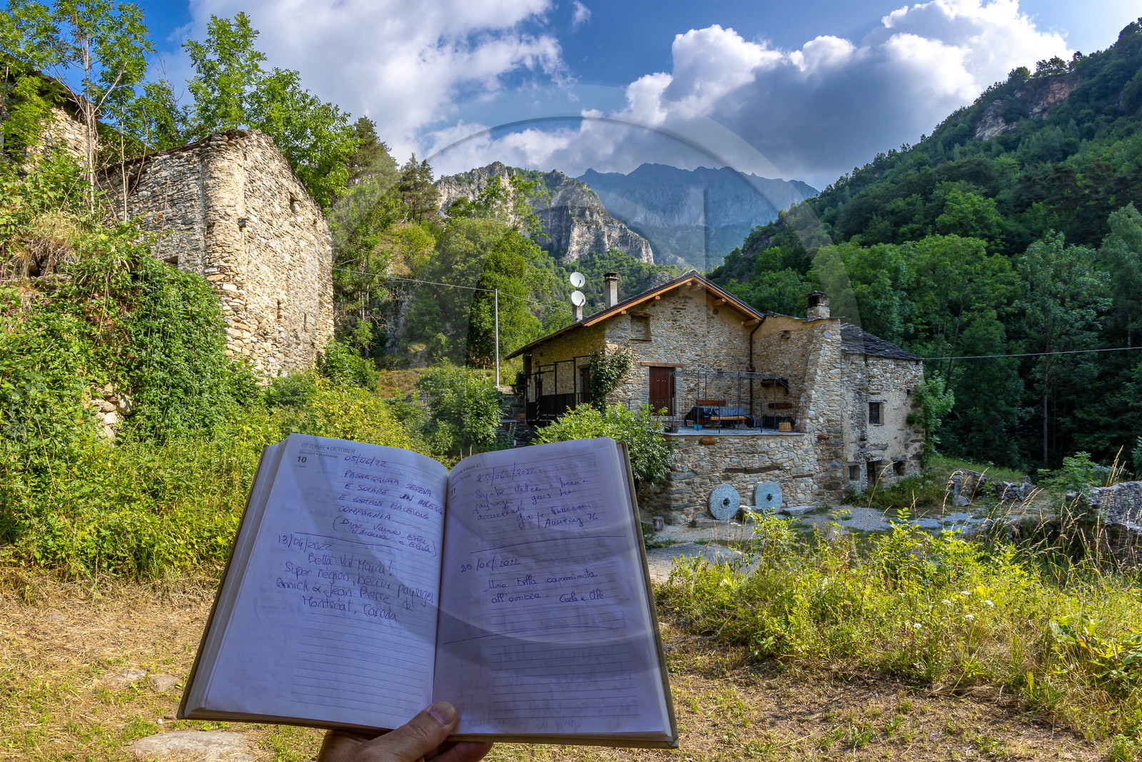Macra, hameau de Langra
