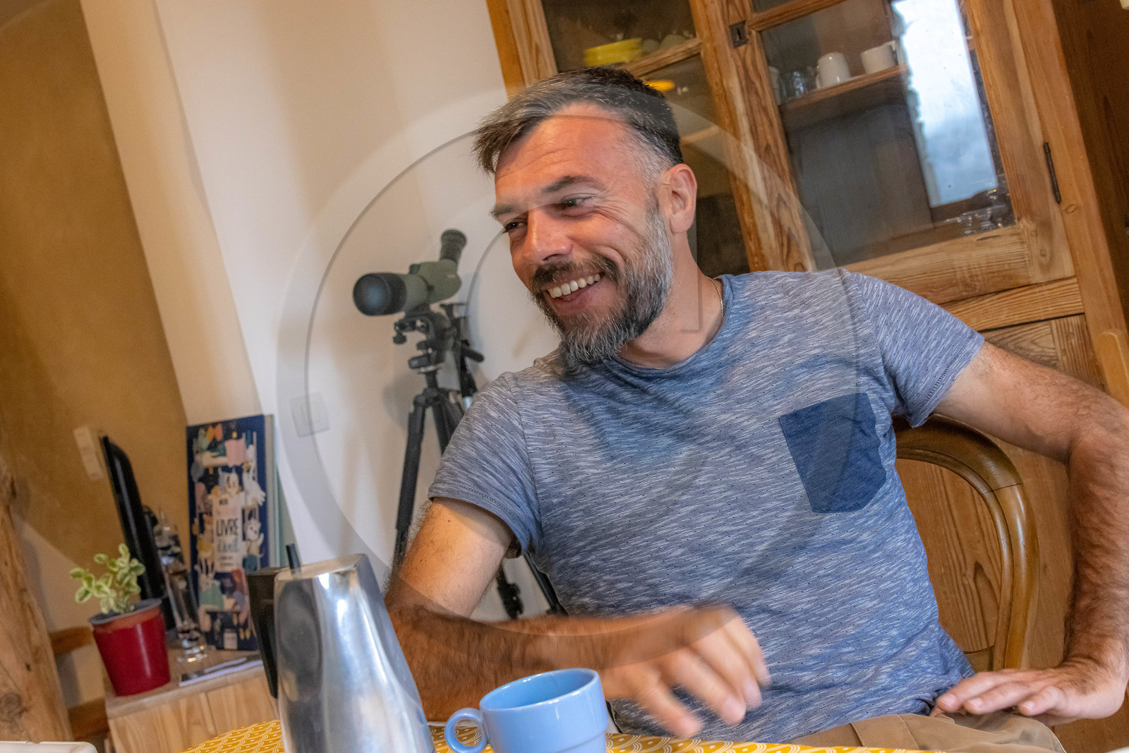 Claret, Cyril Cayre, accompagnateur en moyenne montagne