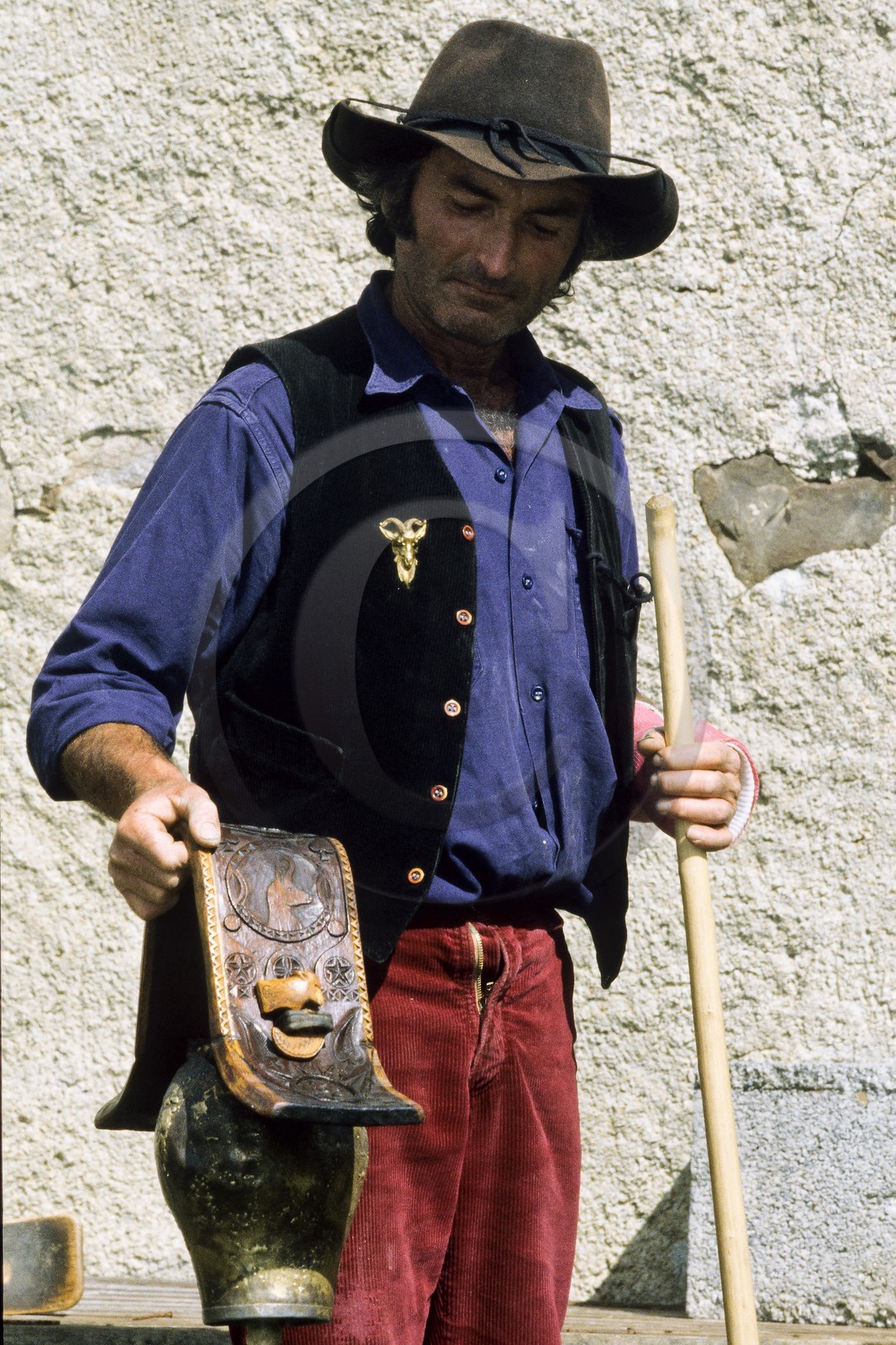 Alpage de Jujal, Le Bailou, berger