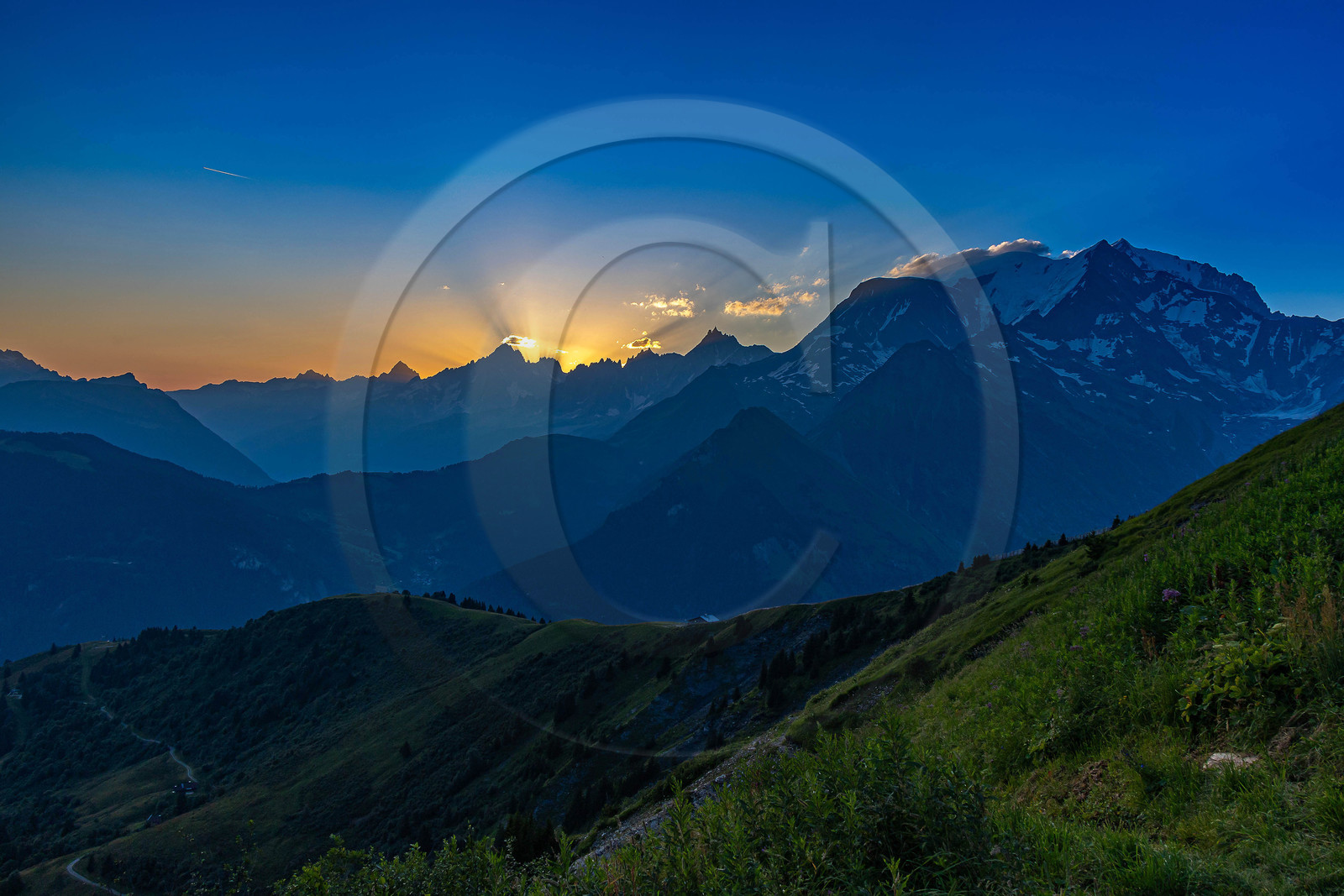 Massif du Mont-Blanc, les aiguilles de Chamonix