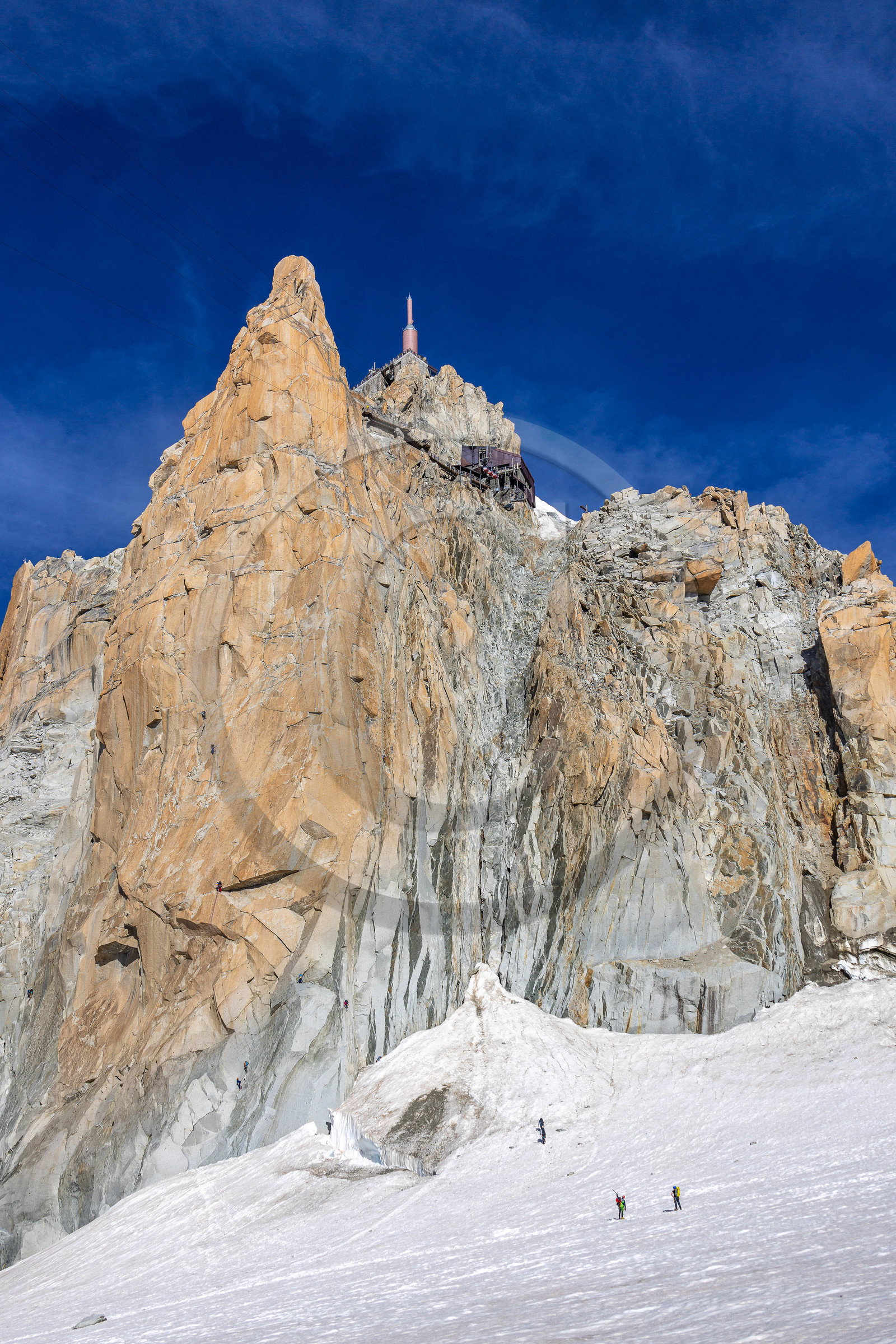 Aiguille du Midi 3842 mètres d’altitude