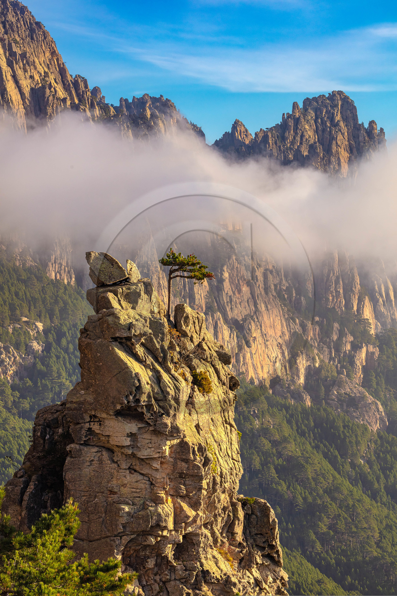 Les Aiguilles de Bavella (forchi di Bavedda )