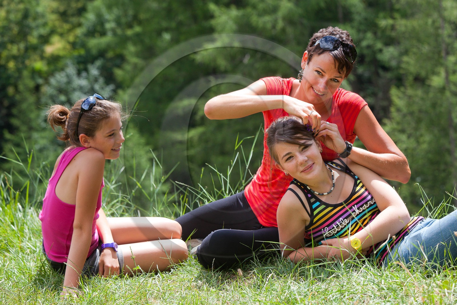 Randonnée famille montagne