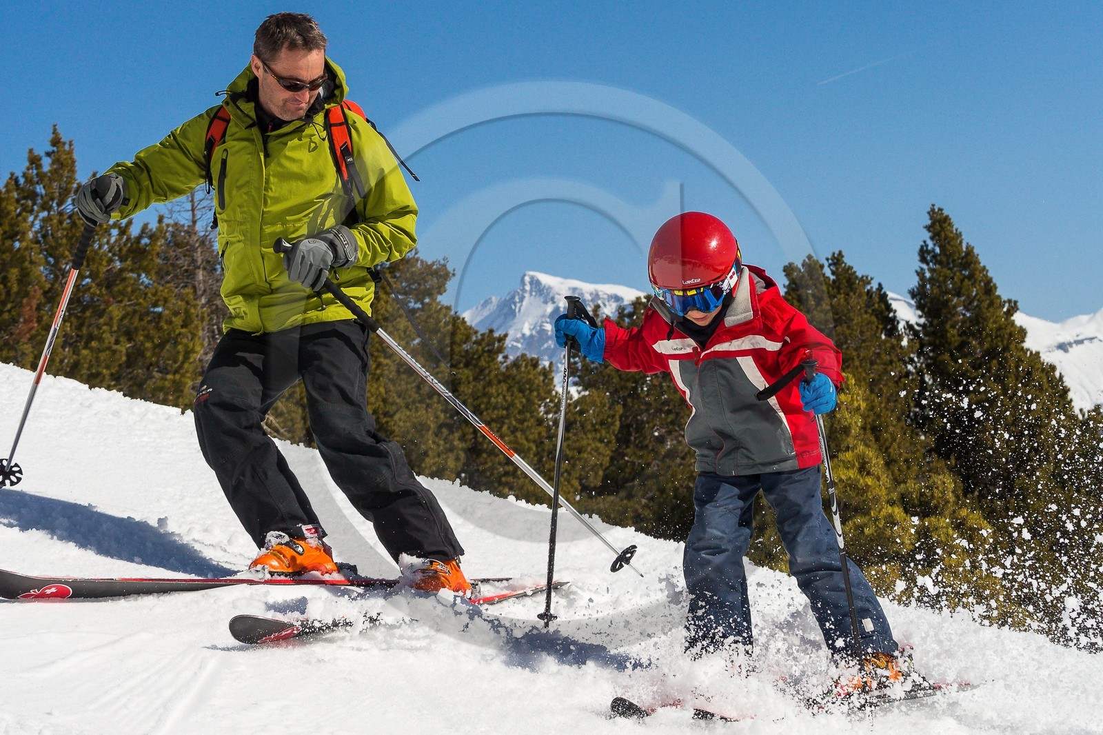 vallée du Champsaur, station de ski de Laye-en-Champsaur