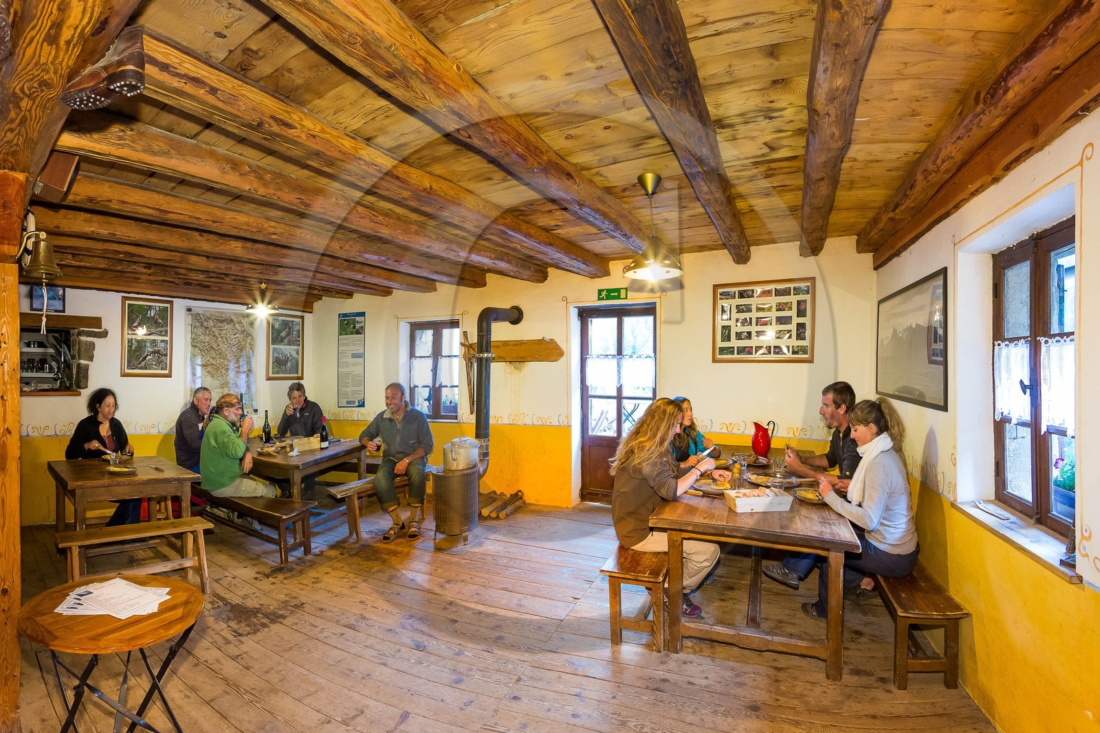 Vallée de Champoléon, refuge du Tourond