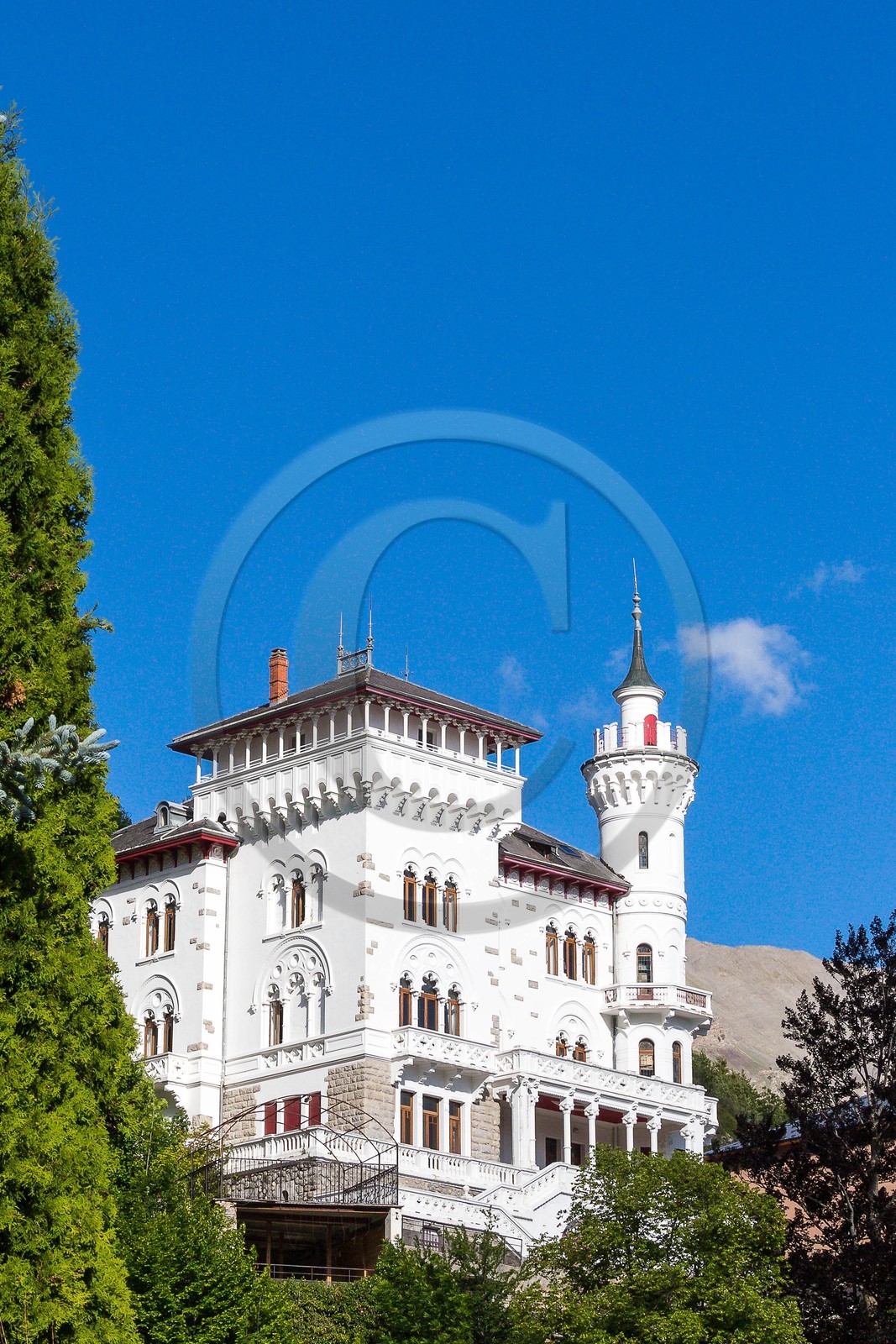 village de Jausiers, Chateau des Magnans