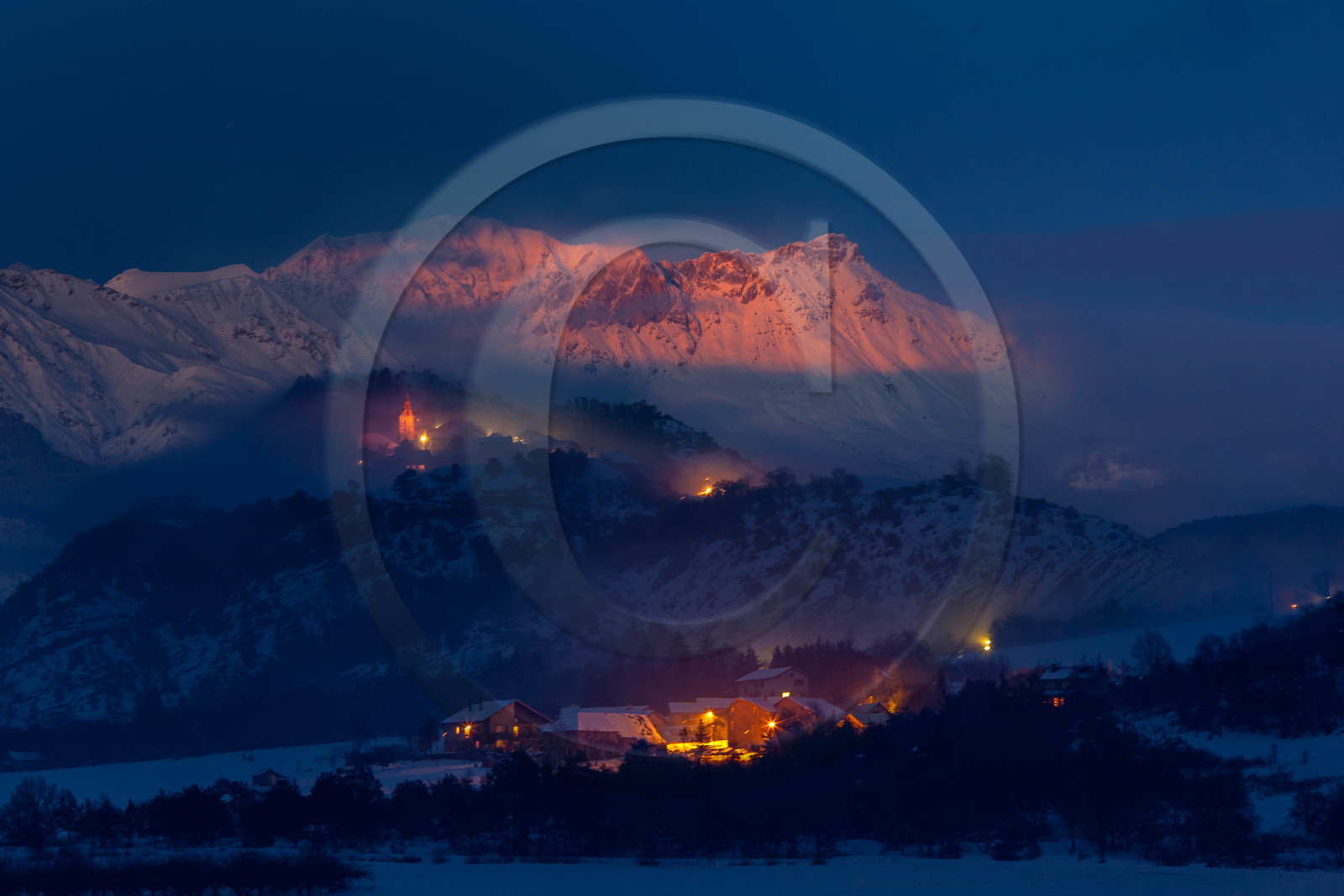 Le village d'Avançon