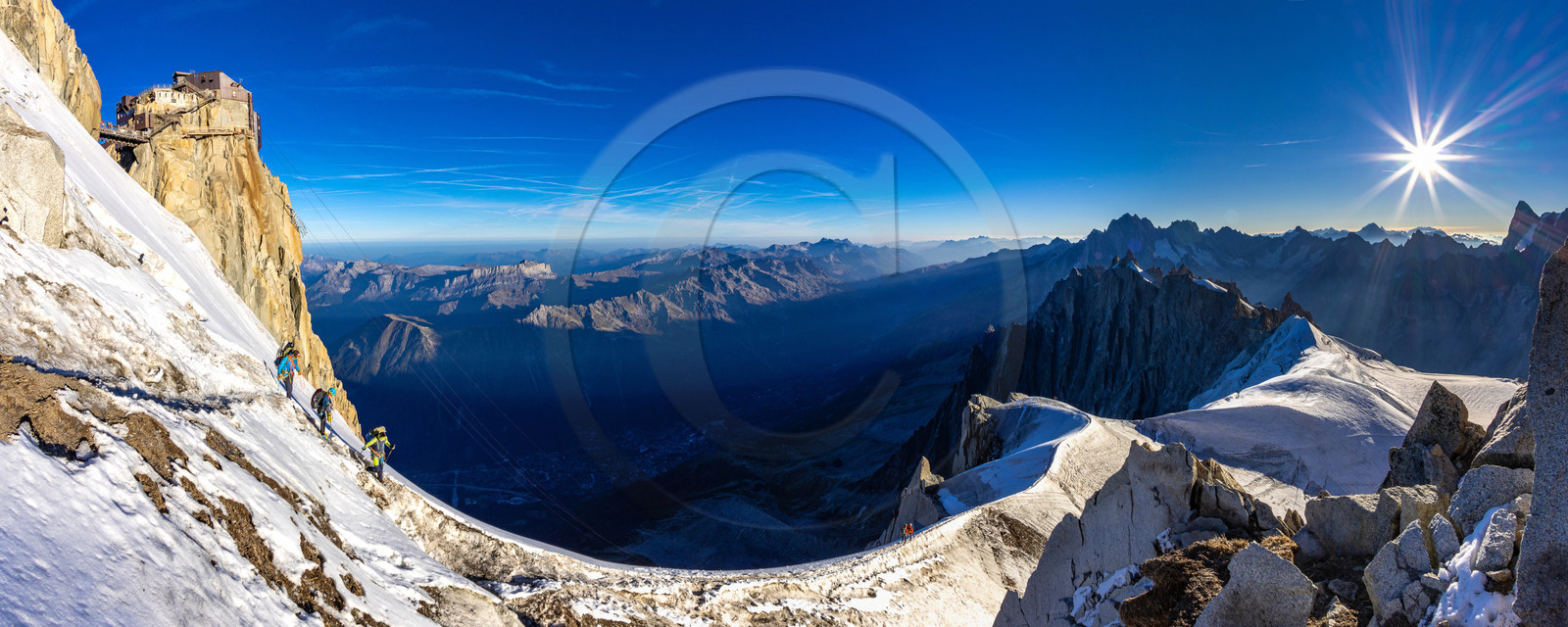 Géomorphologie à l'Aiguille du Midi