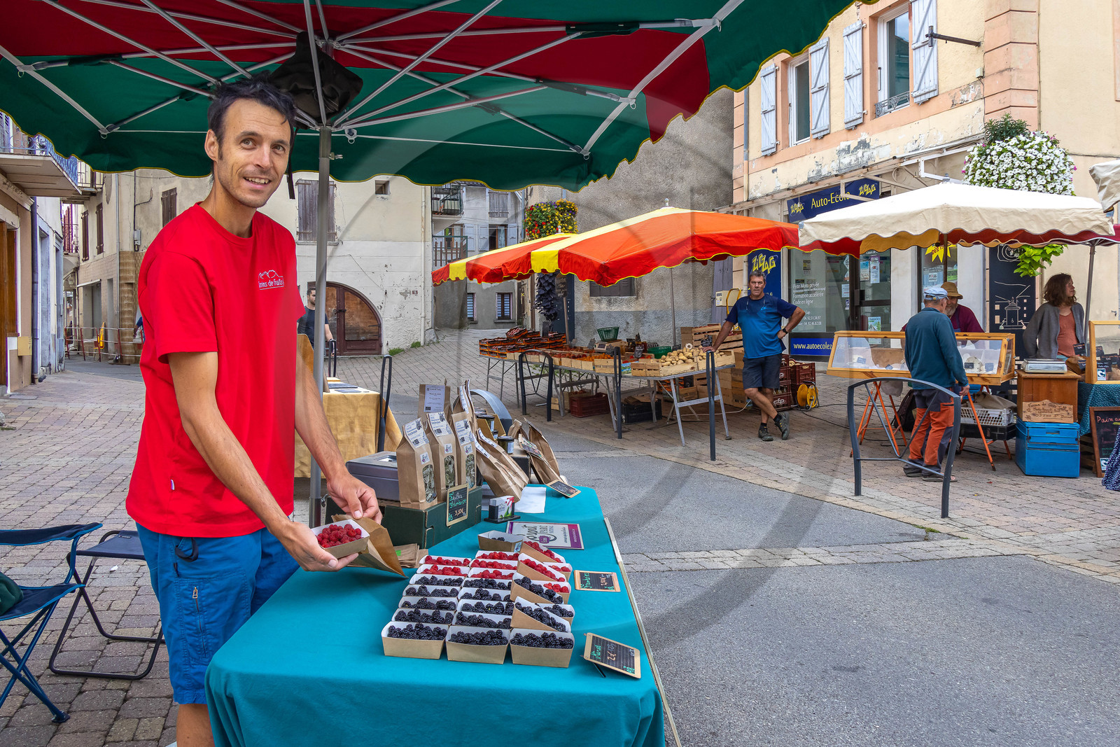 Ecrins de fruits, producteur de fruits rouges