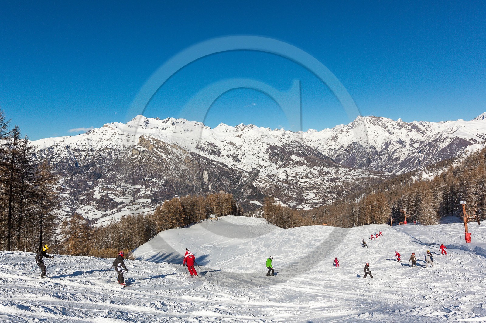 station village de Saint-Léger-les Mélèzes
