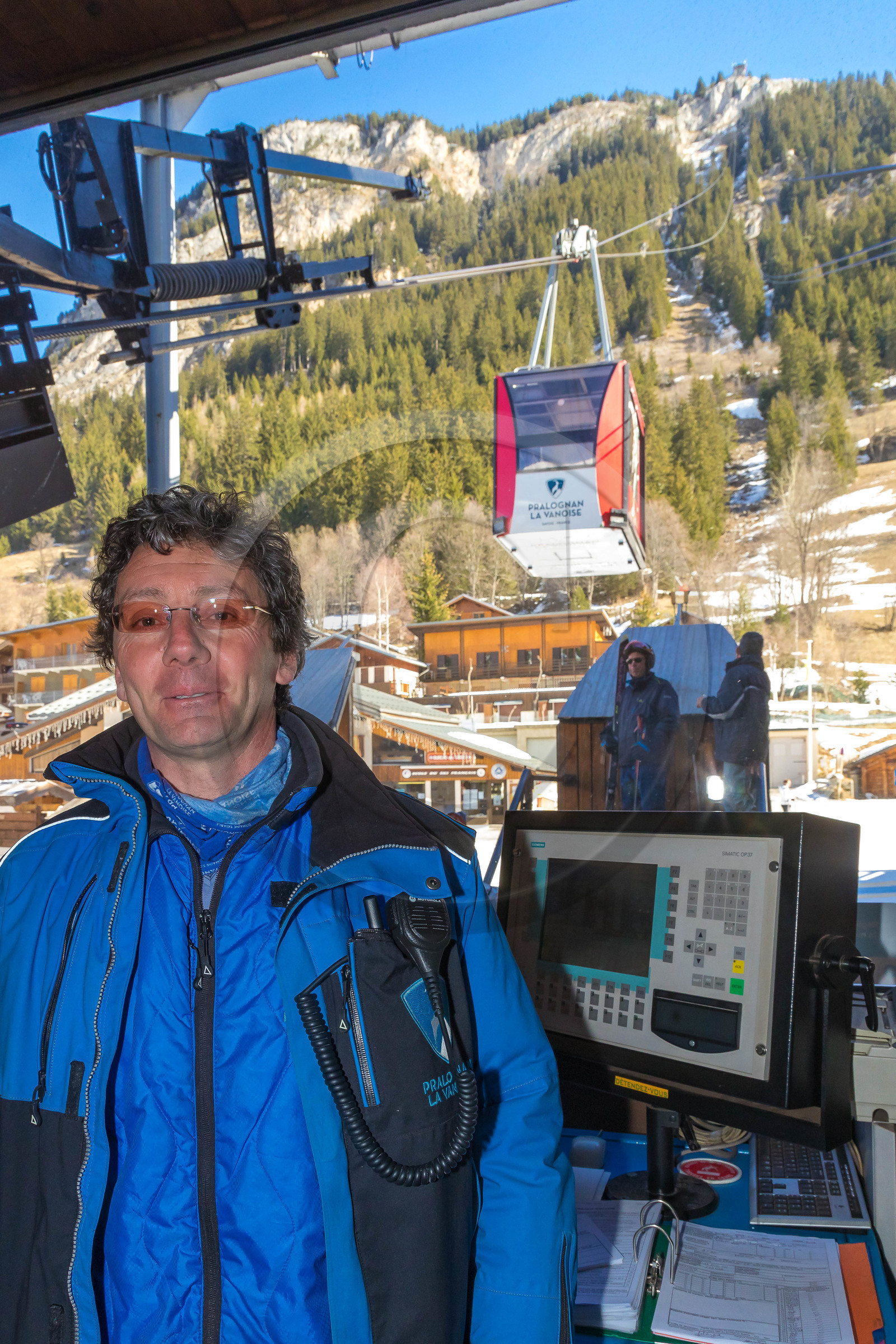Jérôme Vernes,  directeur des remontées mécaniques Sogespral