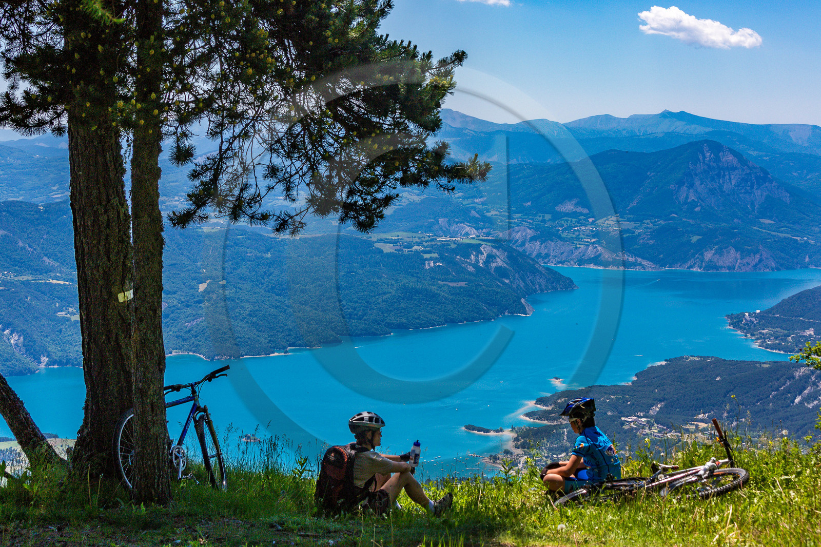 Réallon, vtt à Plate Longue