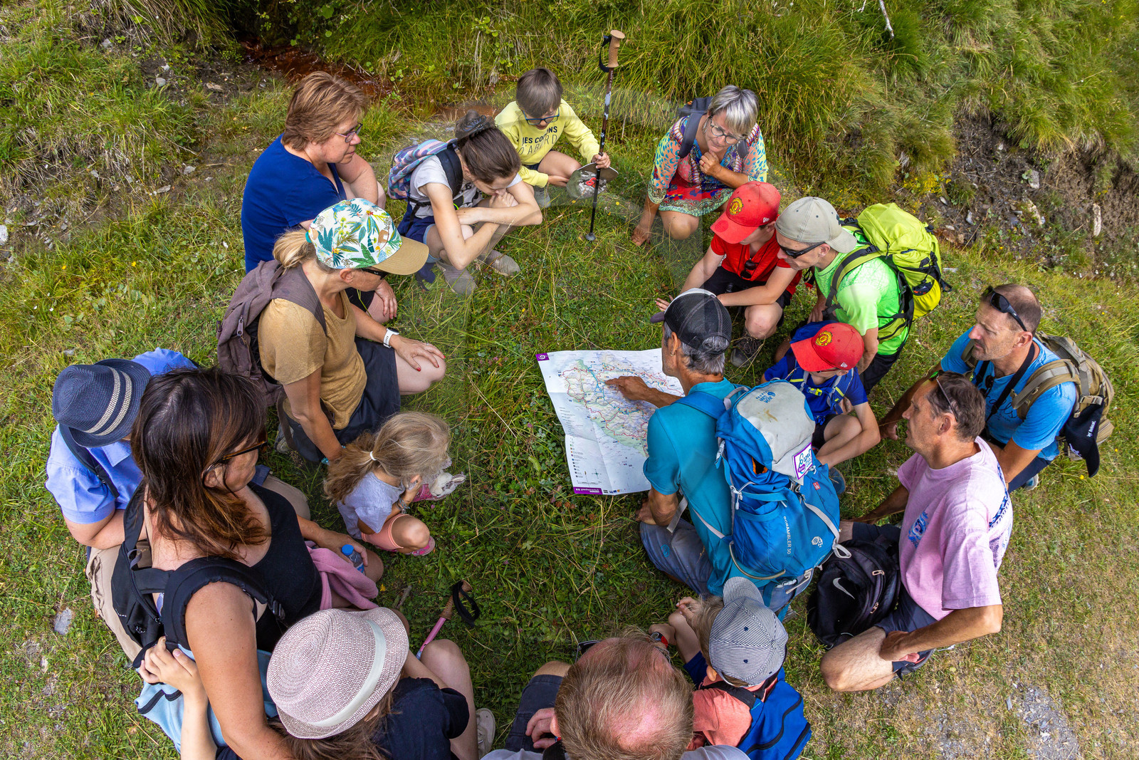 Fabrice Morin, accompagnateur en moyenne montagne