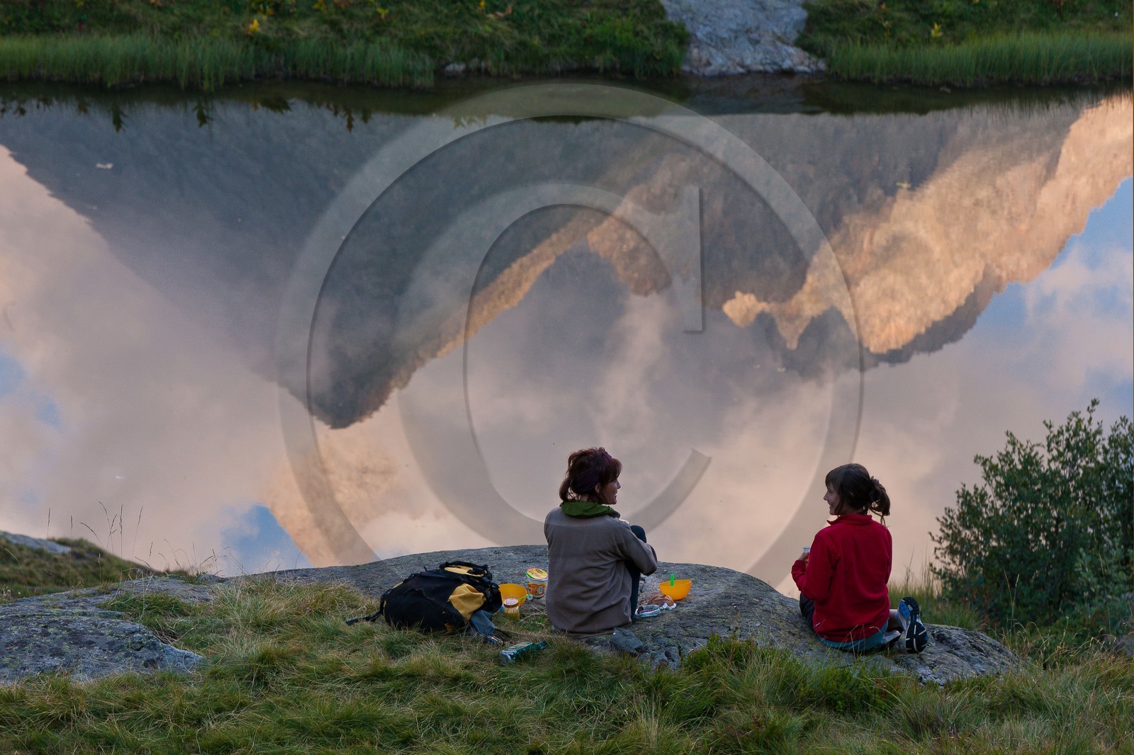 Bivouac au lac du Lauzon