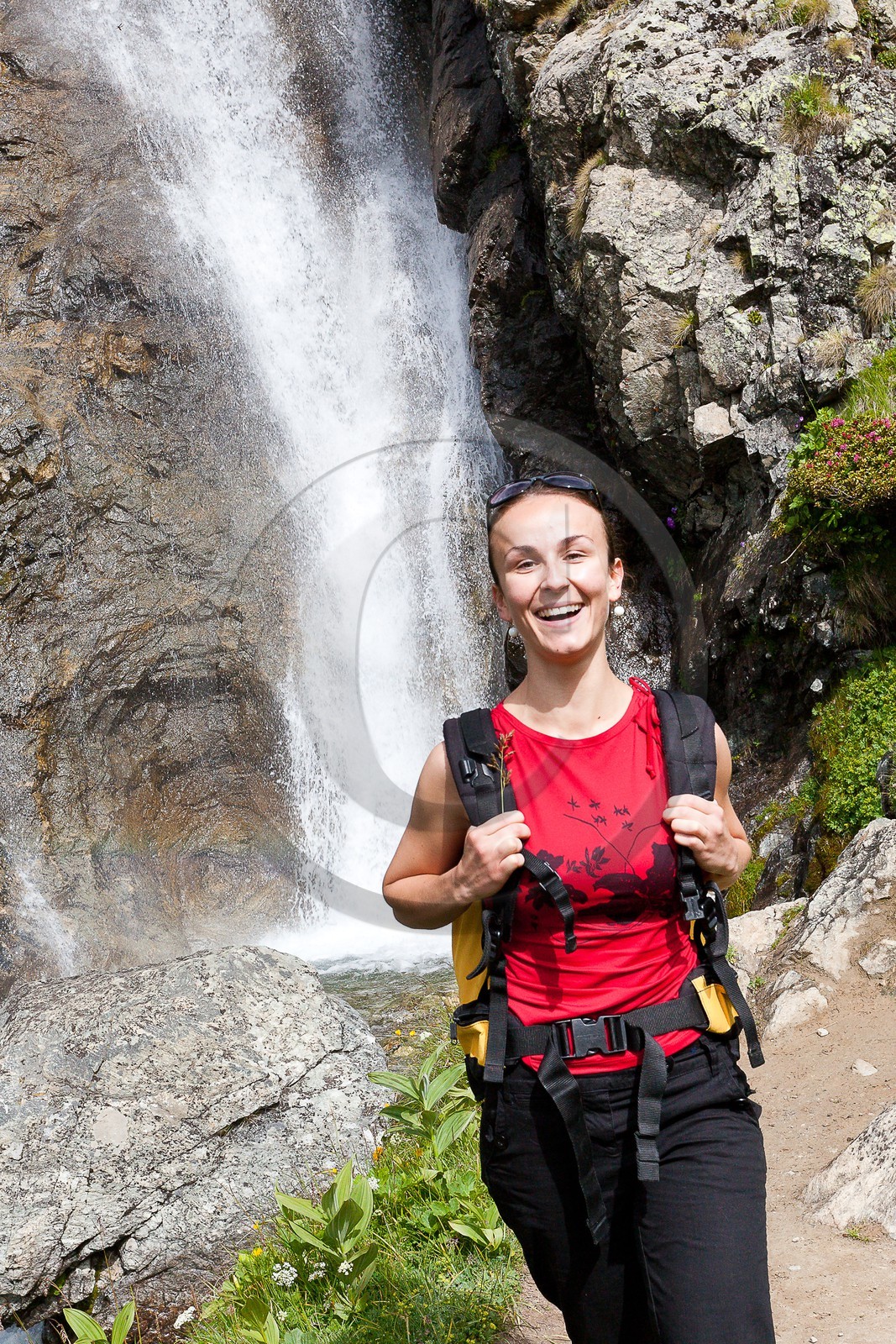 Randonnée à la cascade