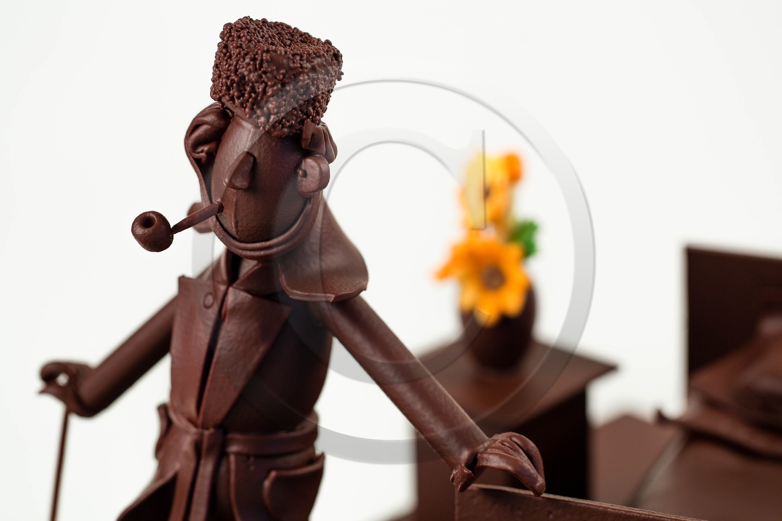 Exposition Influences, Petite histoire de l'art en chocolat par Luc Eyriey