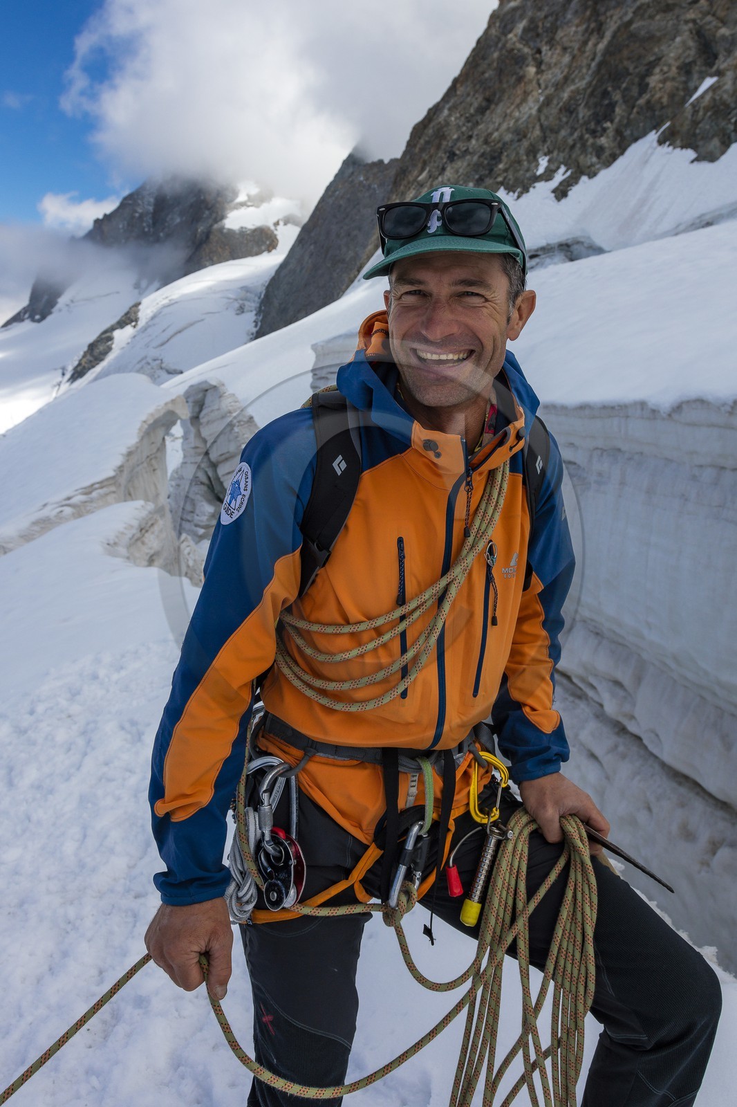 Découverte des glaciers avec Christophe Dureau, guide de haute montagne