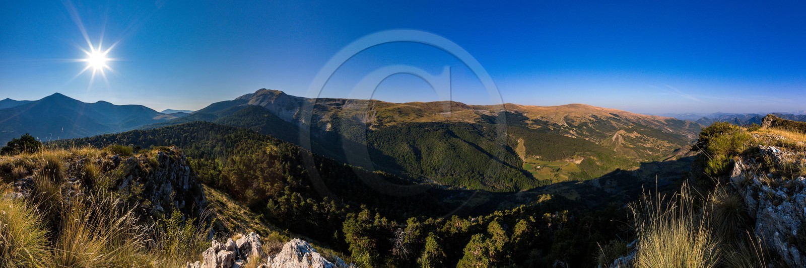 Les Monges, Coste Belle et les Monges 2115 m