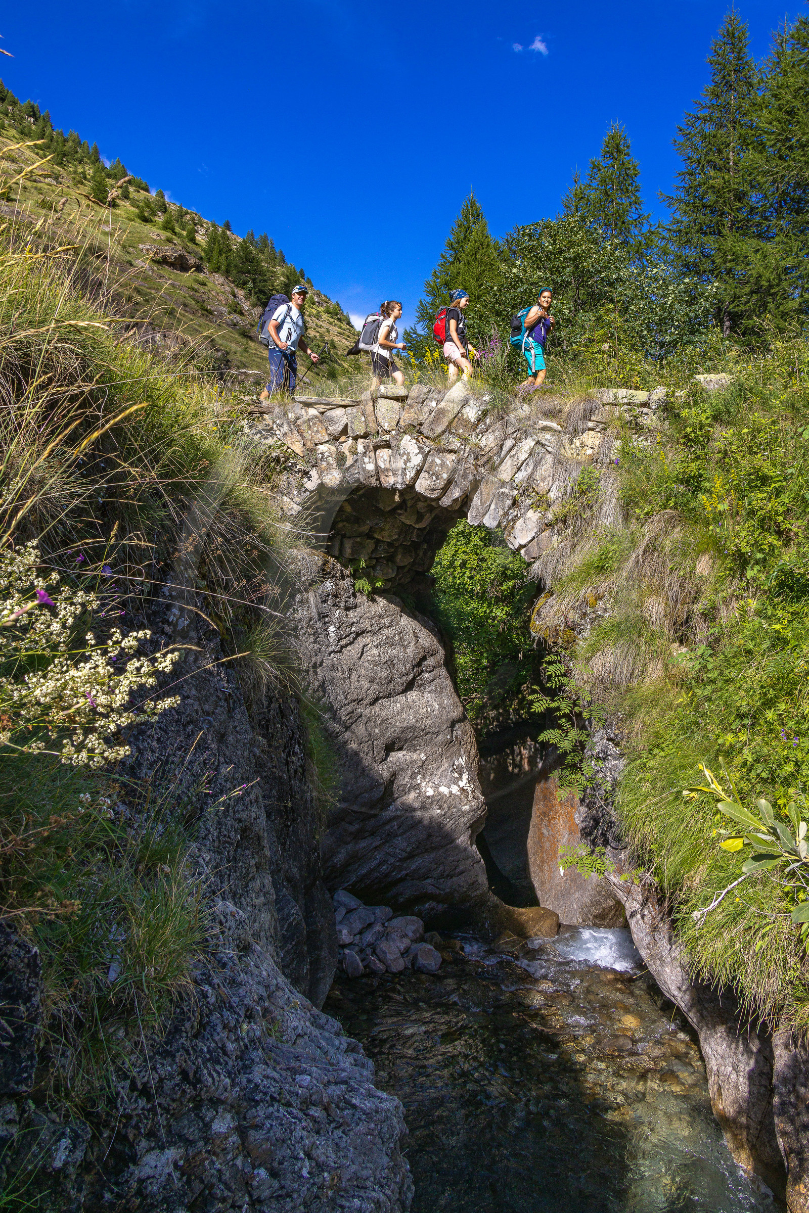 Ancien pont sur le torrent de Chichin