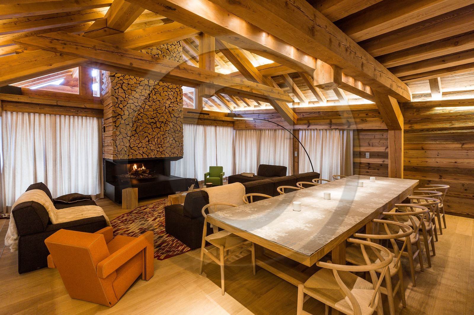 Serre-Chevalier,  Chalet Montagnole, Remi Mouilleron architecte d'intérieur