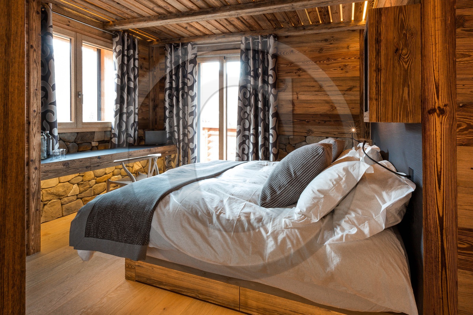 Serre-Chevalier,  Chalet Montagnole, Remi Mouilleron architecte d'intérieur