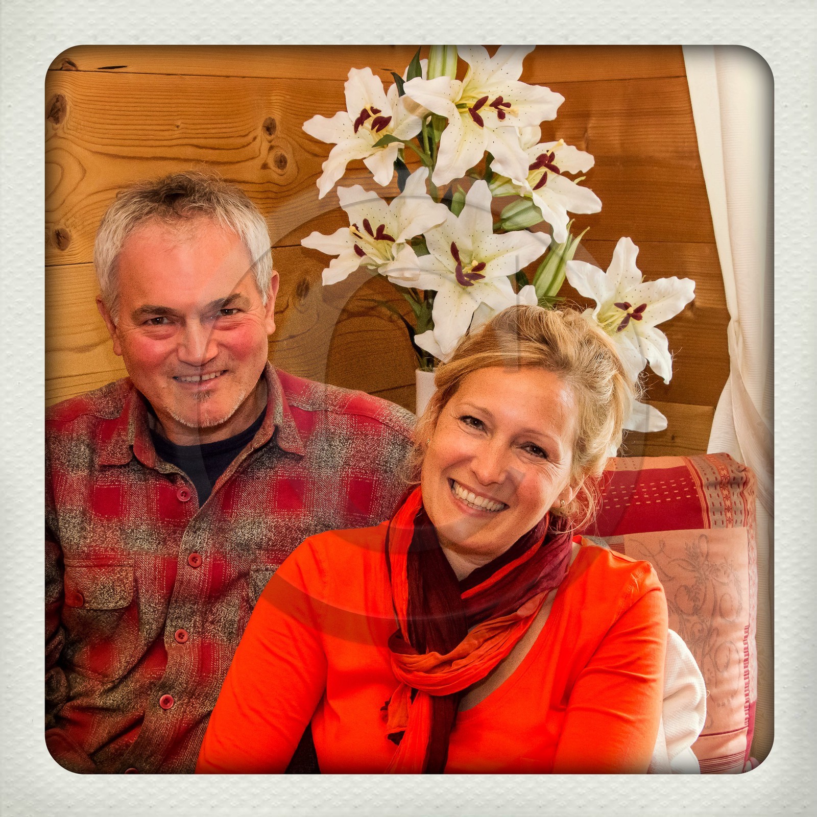 Valsenestre, Hélène Pinto, gîte La Bérangère et Claude Pinto, forestier