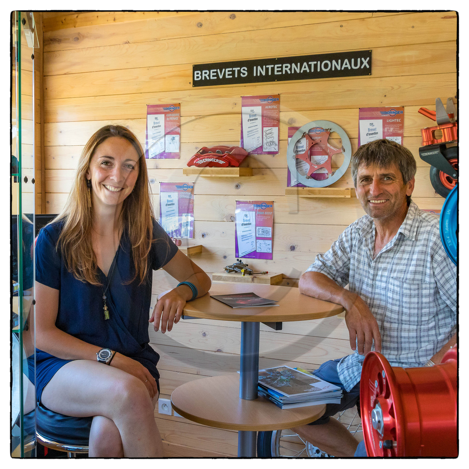 Claire Beringer et Alain Barthère