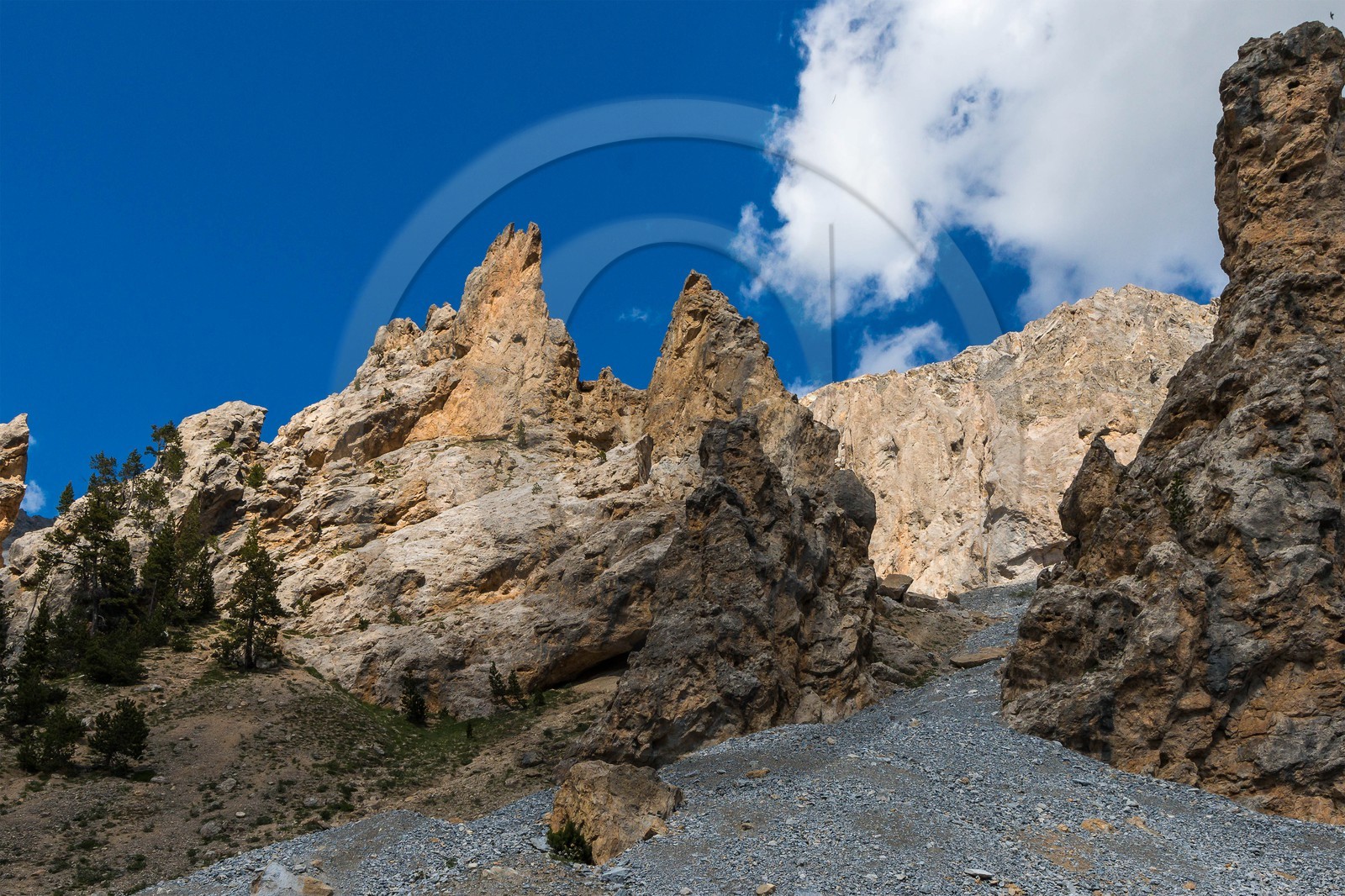 Parc naturel régional du Queyras, col de l'Izoard
