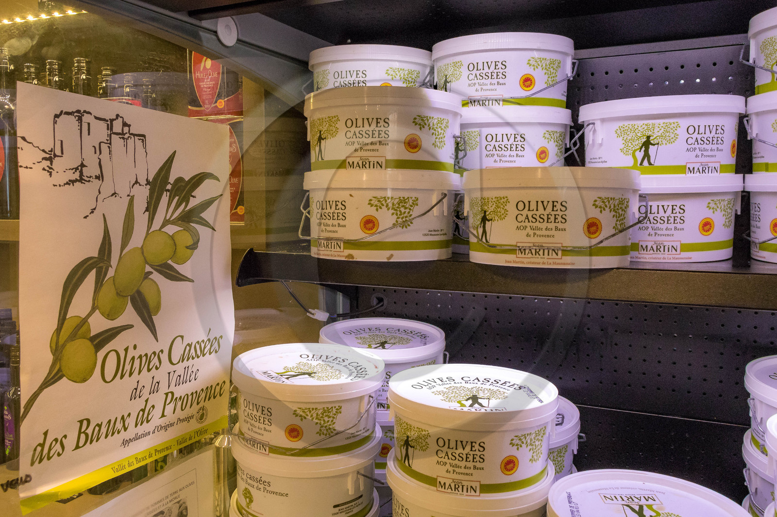 Olives cassées de la vallées des Baux de Provence