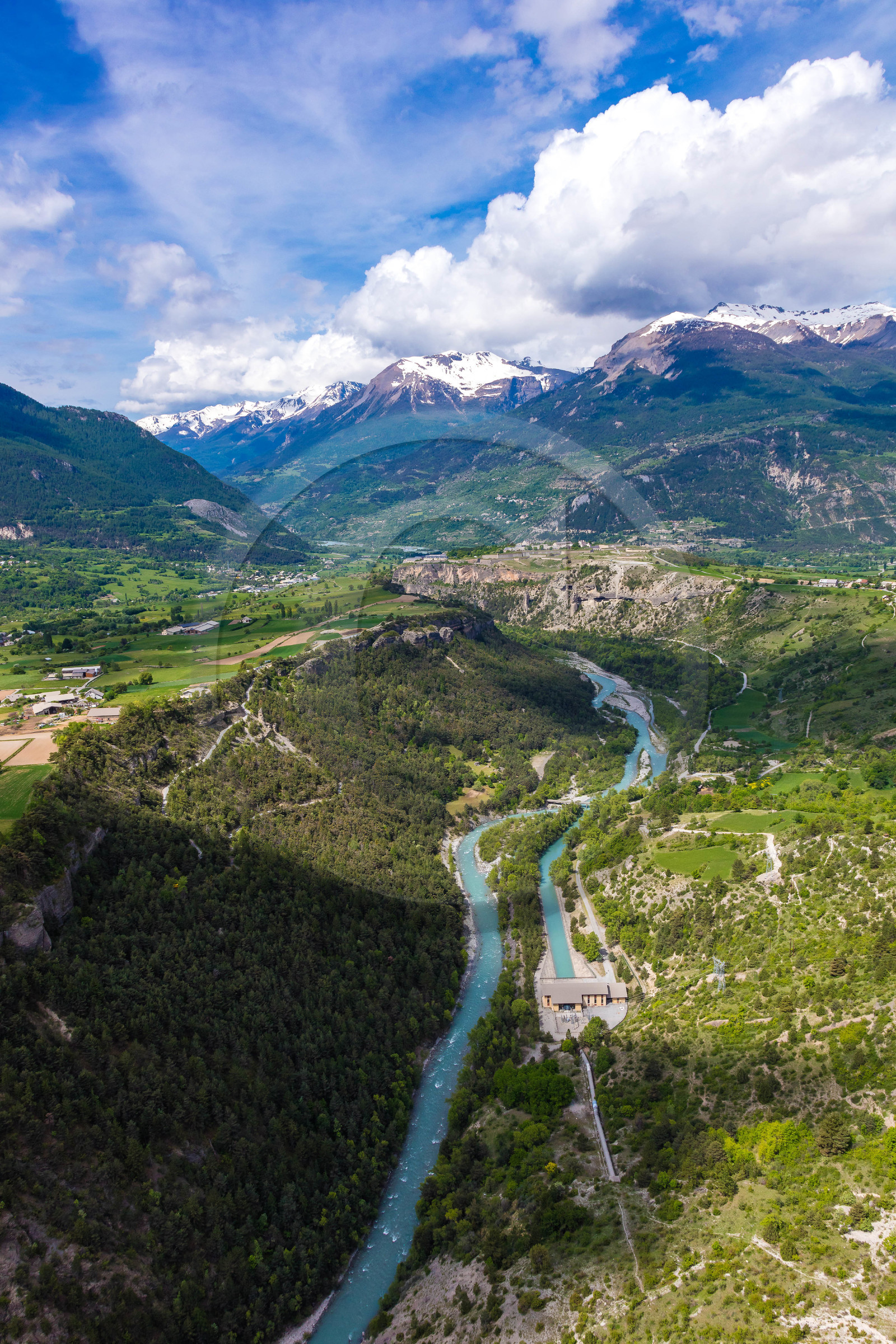 Aménagement de production hydraulique EDF d'Eygliers