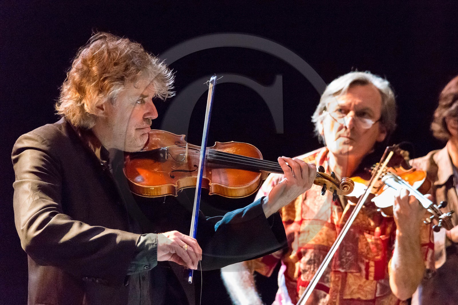 Concert de Didier Lockwood et Draille Quartet sur la scène du Festival 2012 Trad'in Live à Embrun