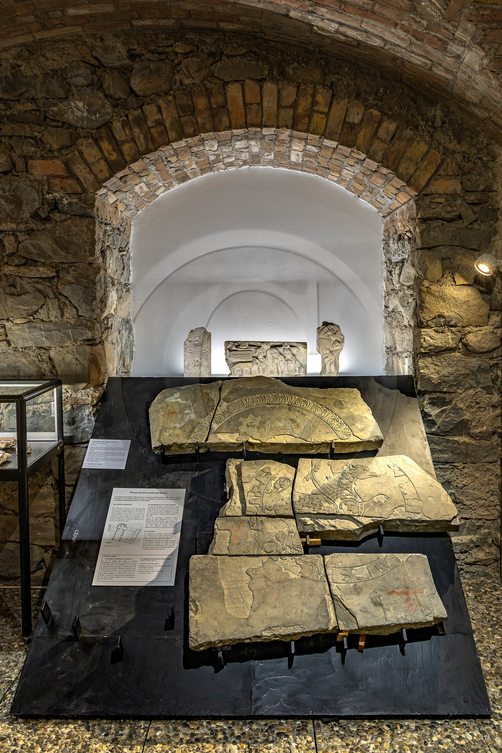 Musée Muséum départemental des Hautes-Alpes, couvercle de reliquaire