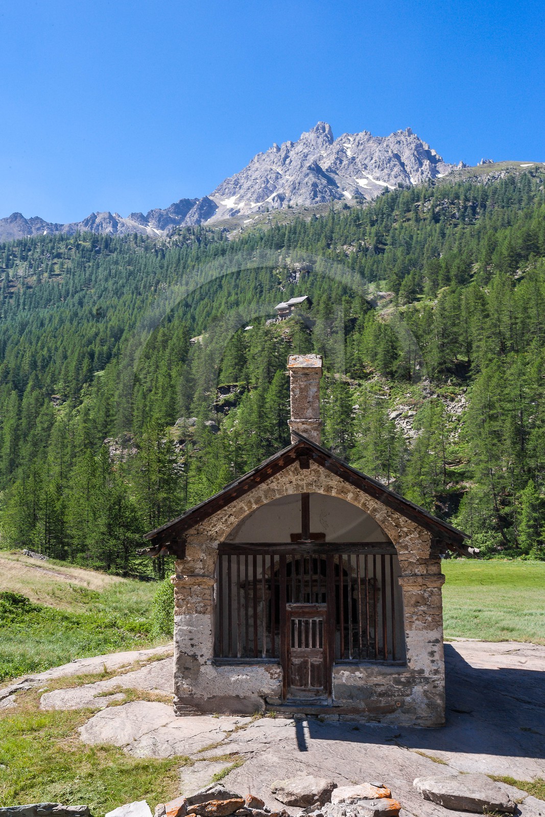 Vallée de la Clarée, Chapelle Sainte-Marie de Fontcouverte