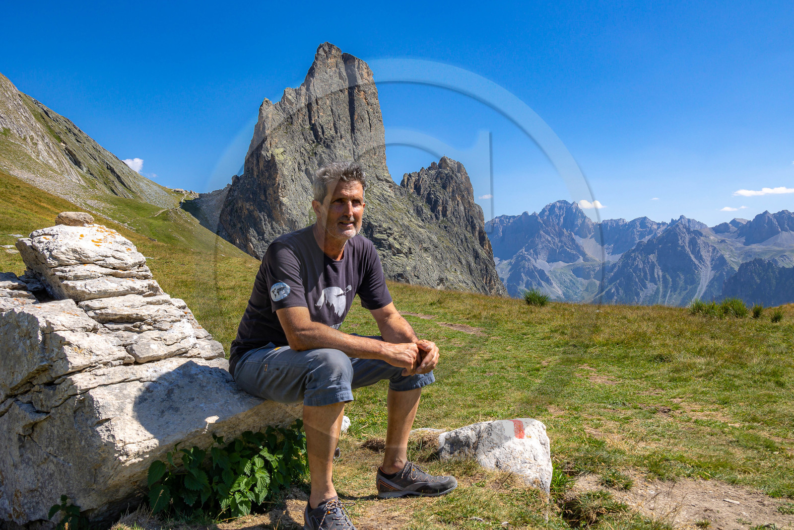 Adriano Ferrero, guide de haute montagne