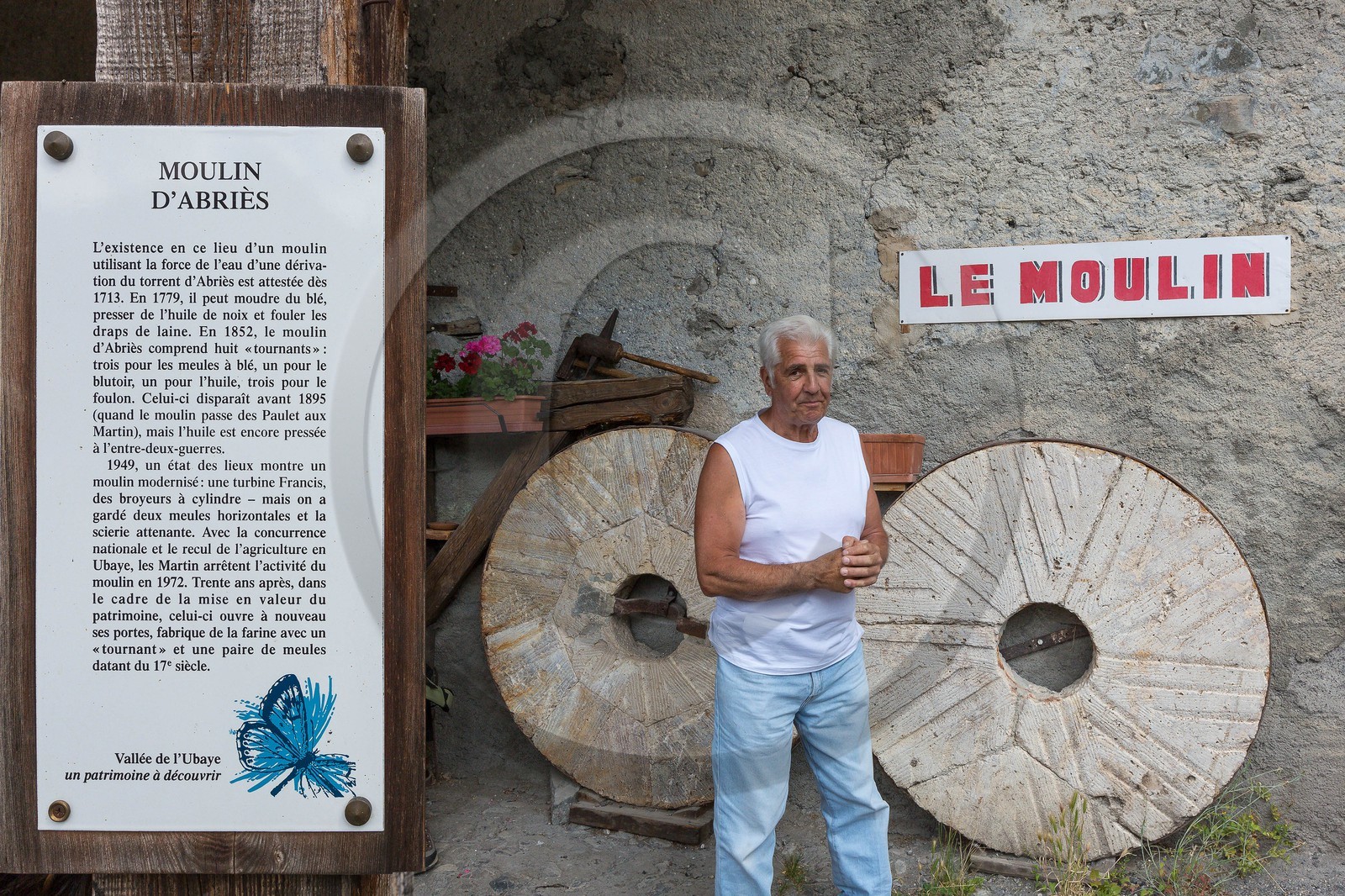 Ubaye, Jausiers, Moulin d'Abriès