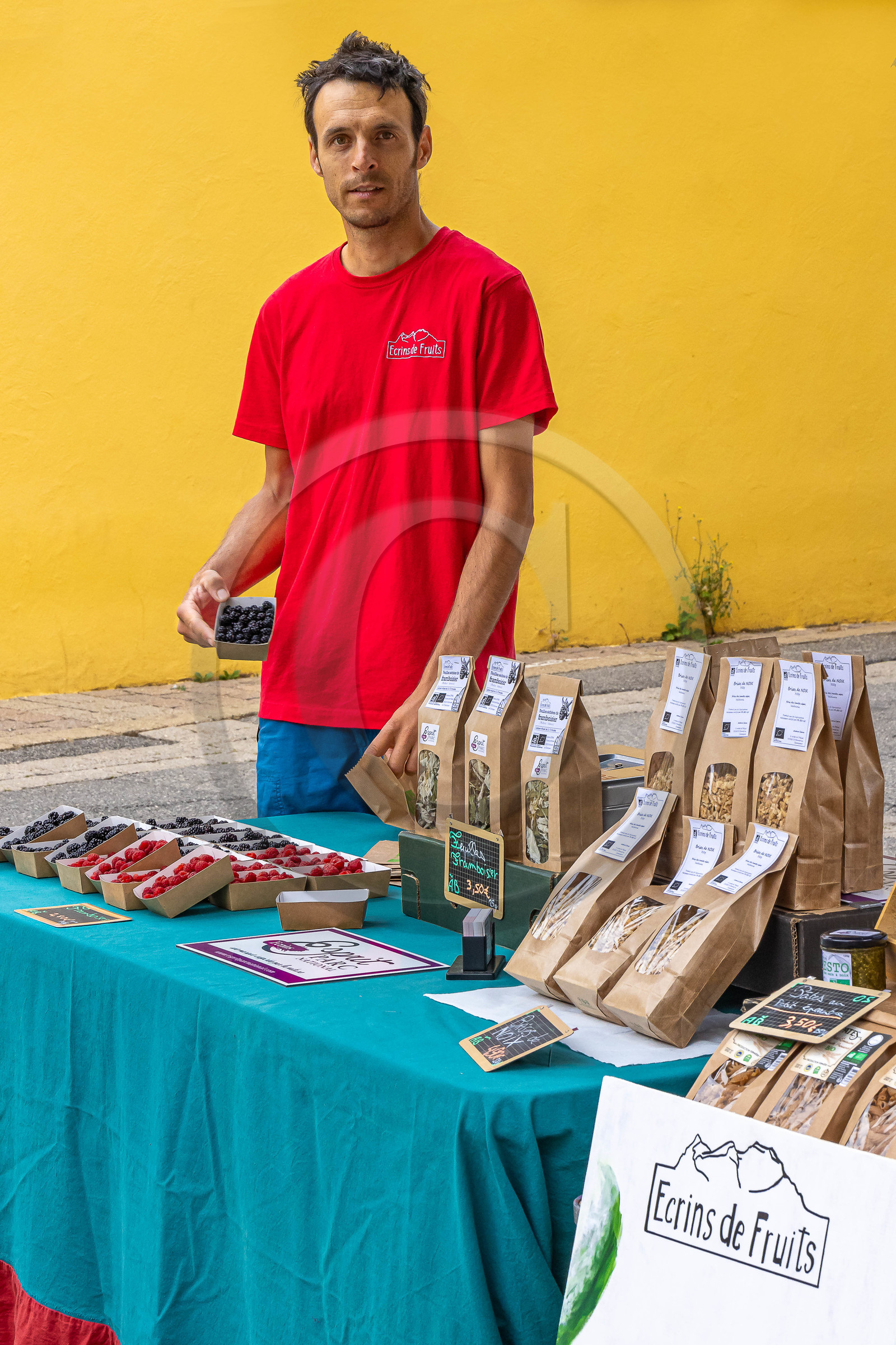 Ecrins de fruits, producteur de fruits rouges