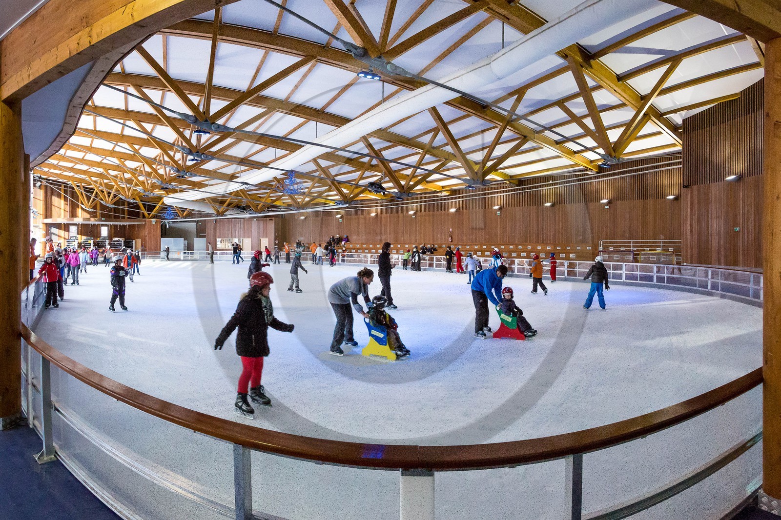Les Orres, la patinoire