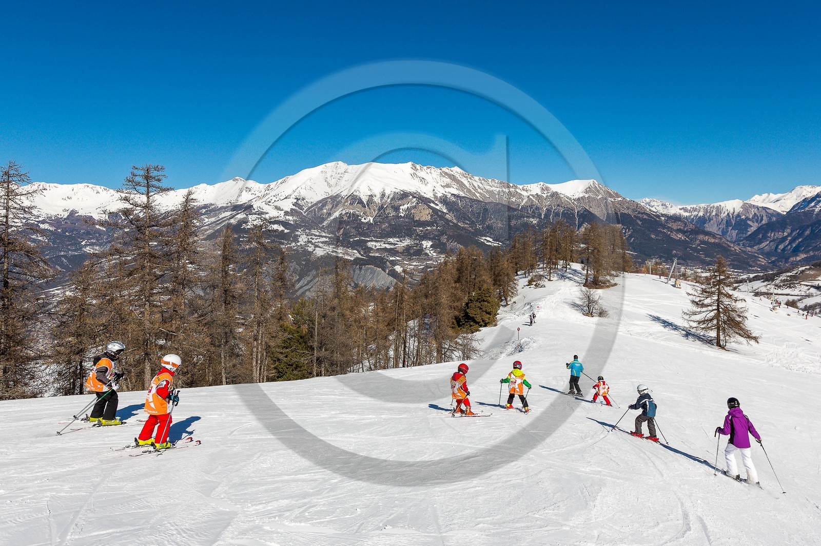 La station de ski Sauze Super-Sauze est une station village située entre 1400 et 2400 m