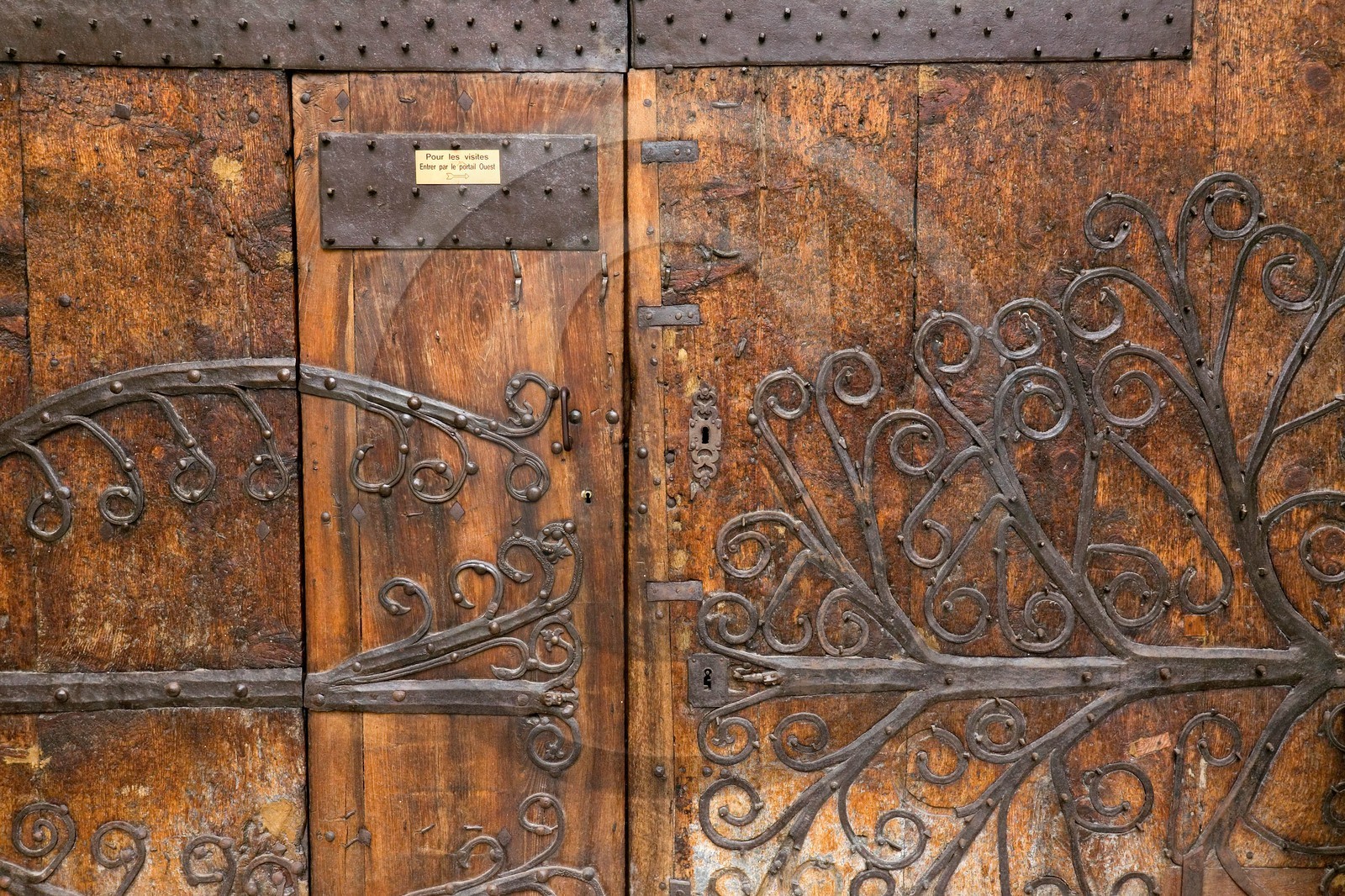Embrun, Cathédrale Notre-Dame du Réal, porte nord