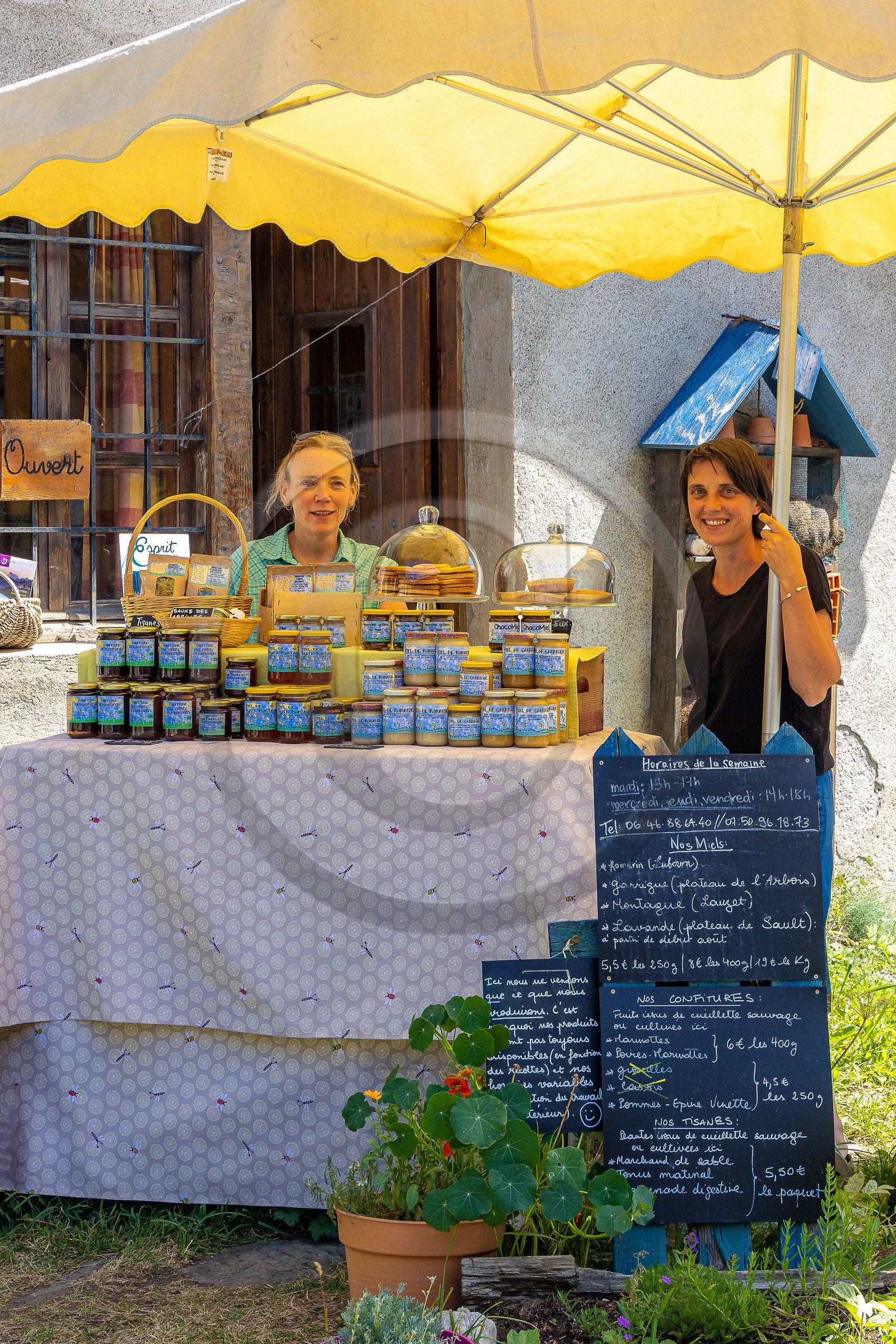 Les cueillettes du Lauzet et la miellerie du Lauzet