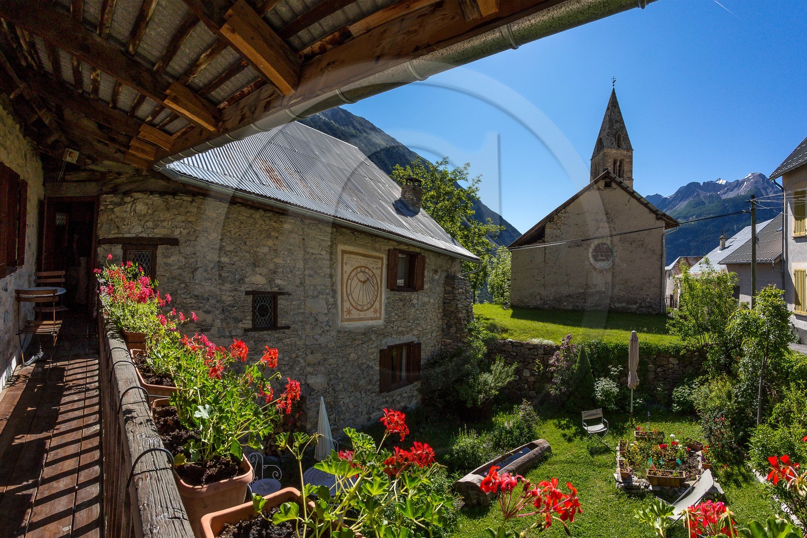 Saint-Paul-sur-Ubaye, hameau de Tournoux, Gîte de France  Francoise Alexandre