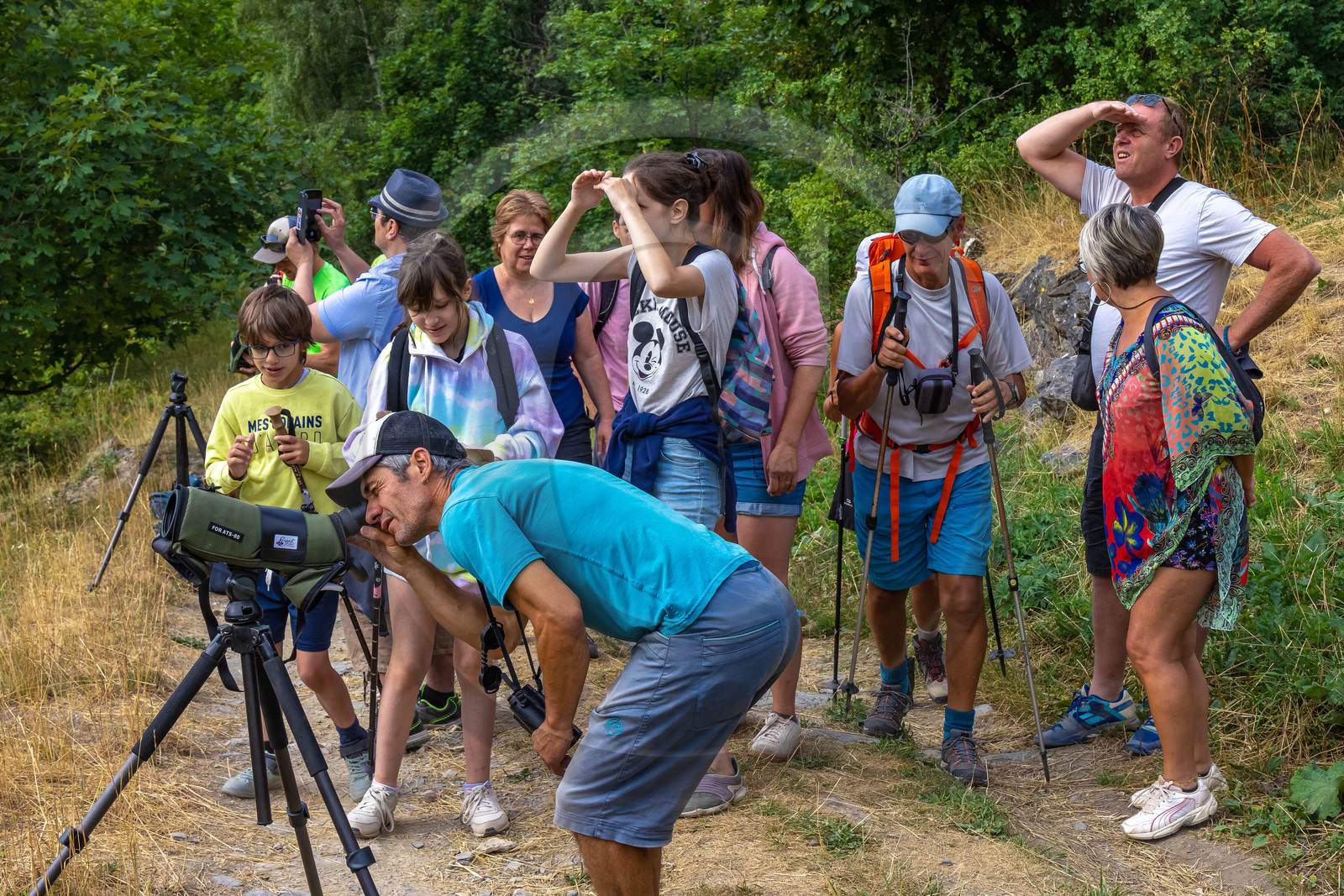Fabrice Morin, accompagnateur en moyenne montagne