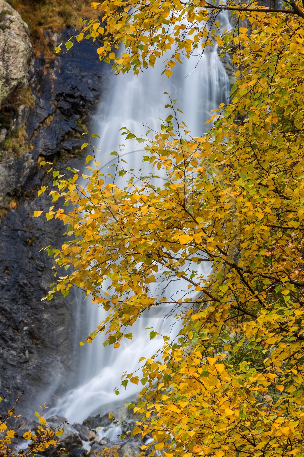 Vallée de la Bonne,  Le Désert, cascade de la Pisse