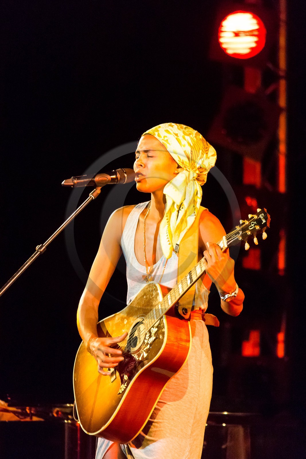 Barcelonnette, Festival des enfants du Jazz 2012, concert de Ayo
