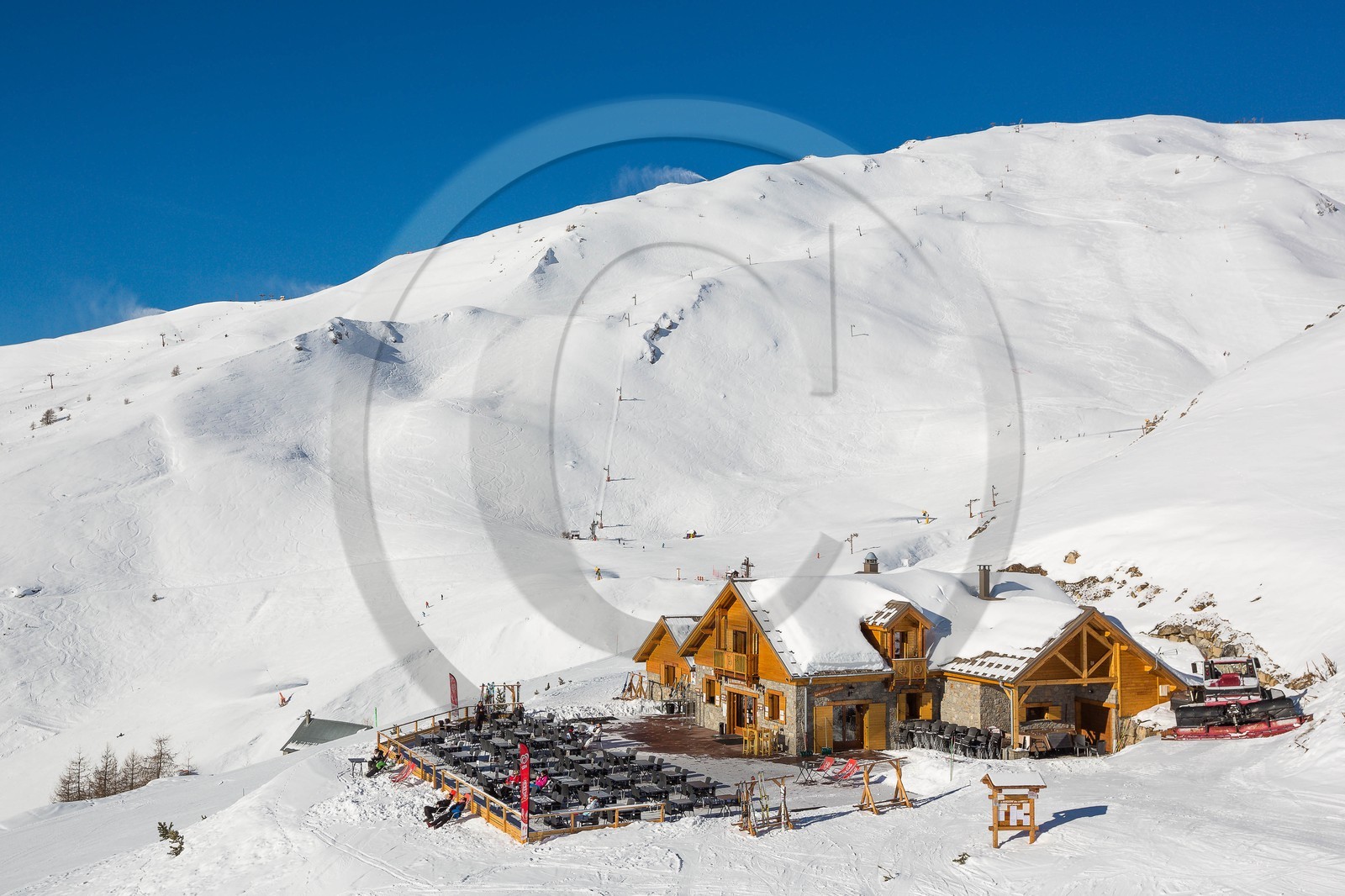 Station de ski d'Orcières 1850, restaurant d'altitude La Bergerie des Baniols