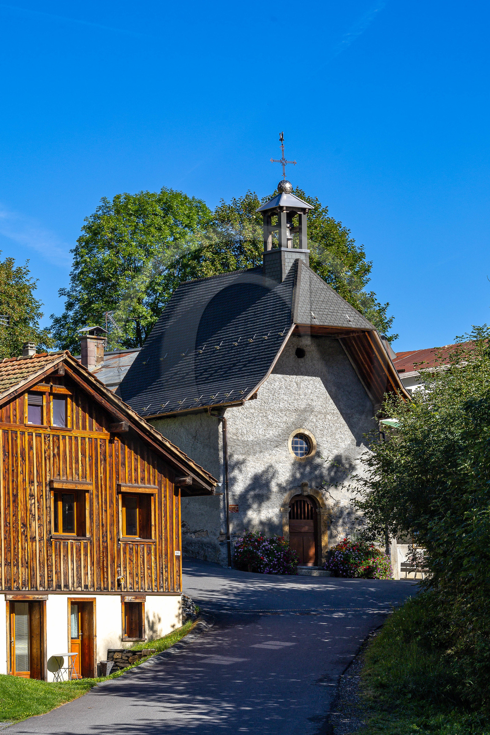 Les Contamines-Montjoie , chapelle du Baptieu