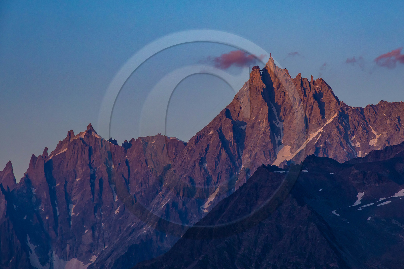 Massif du Mont-Blanc, les aiguilles de Chamonix