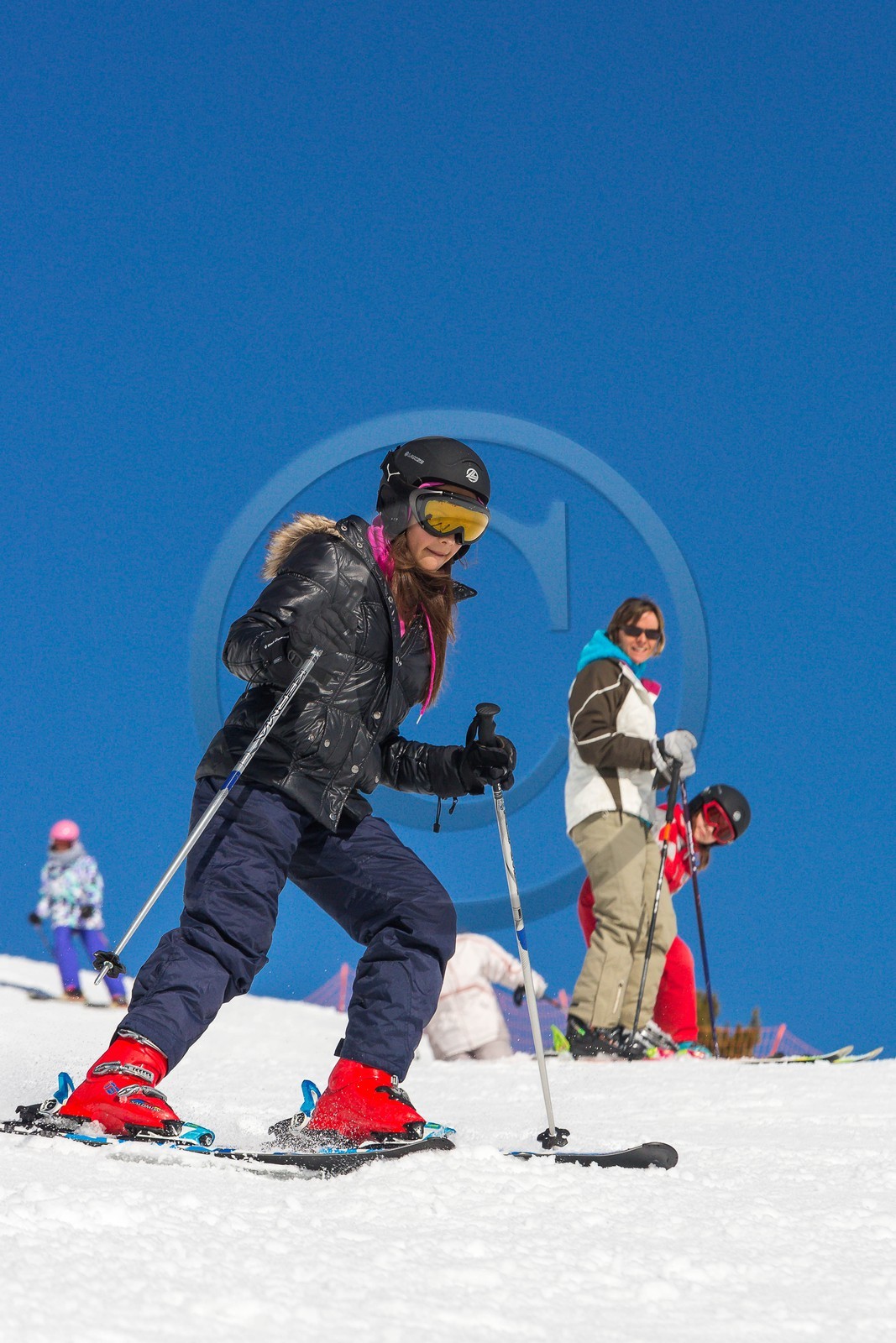 vallée du Champsaur, station de ski de Laye-en-Champsaur