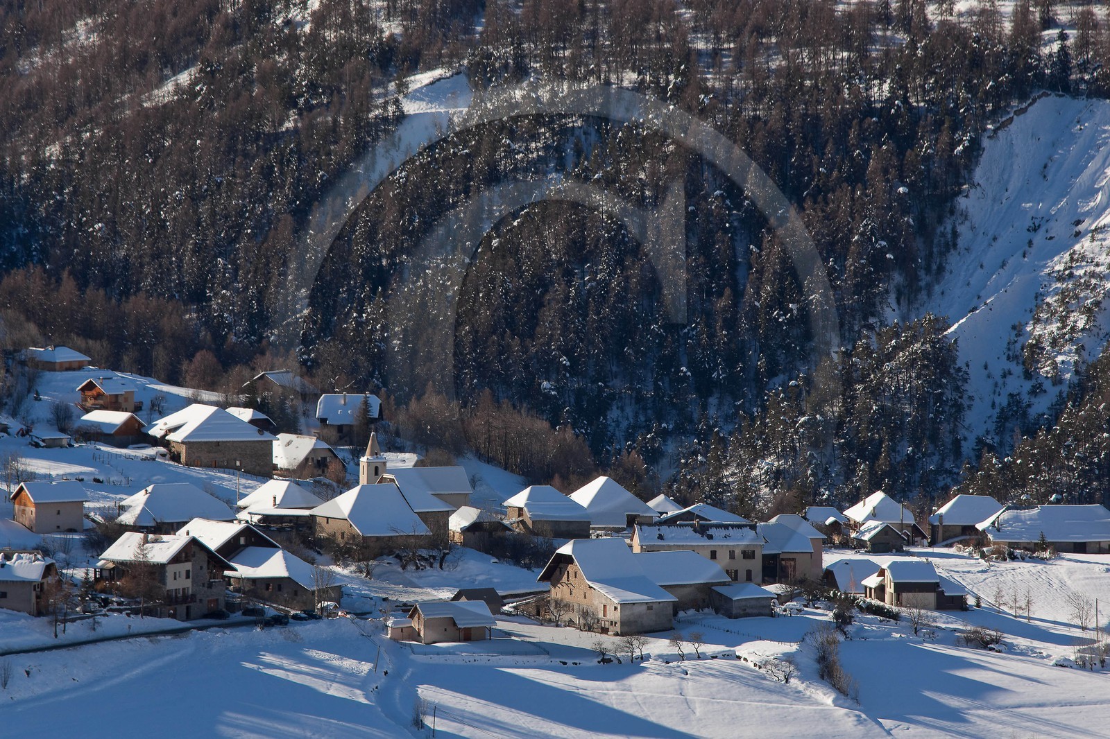 Les Orres, Le Mélezet, église Notre-Dame de la Présentation,